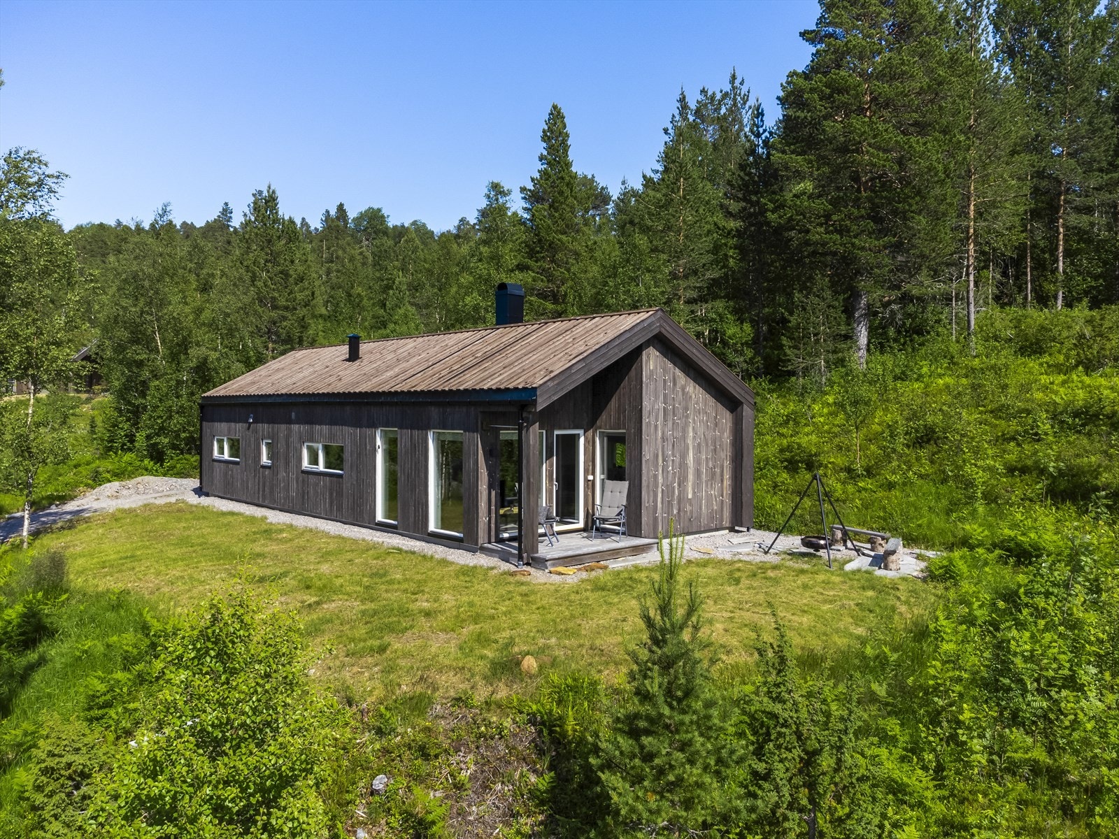 Dronefoto Galleribilde