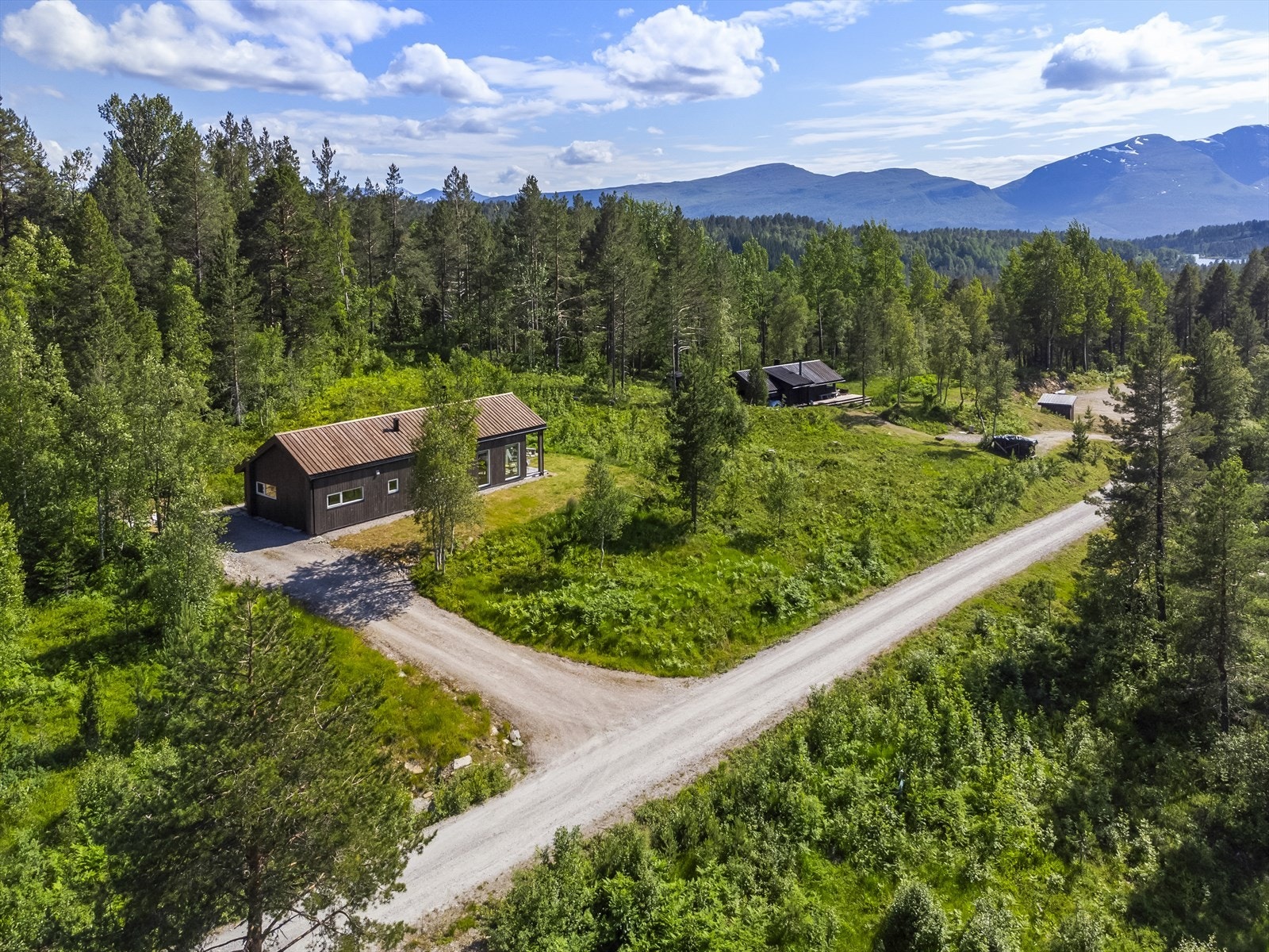 Dronefoto Galleribilde