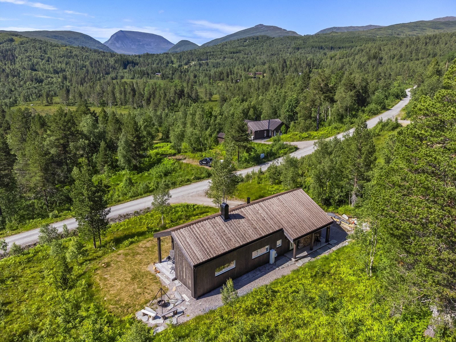 Dronefoto Galleribilde