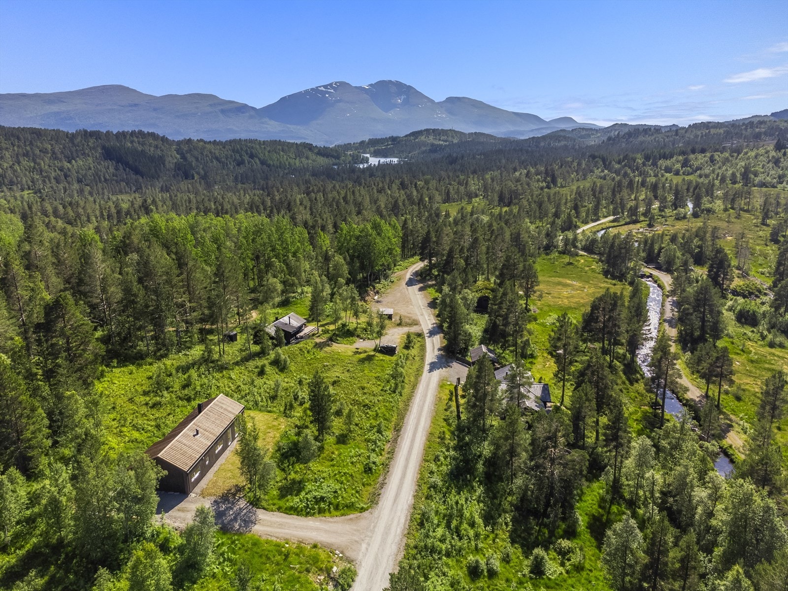 Dronefoto Galleribilde