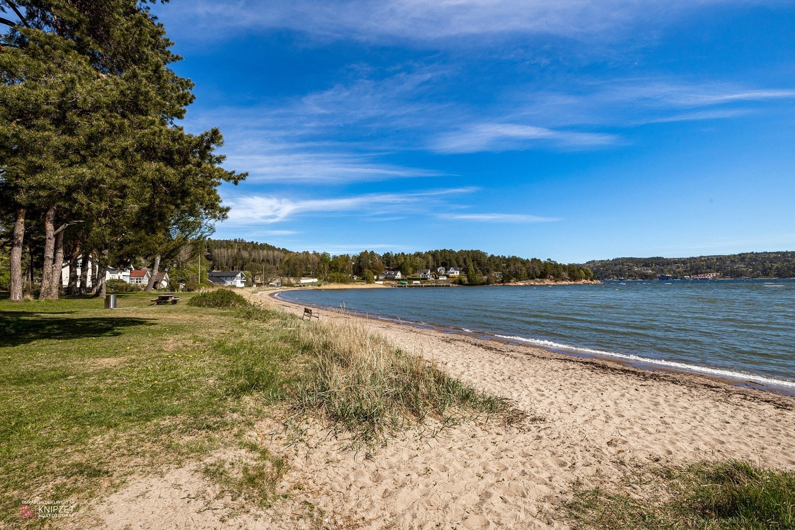 Flott badestrand i gangavstand fra boligen Galleribilde