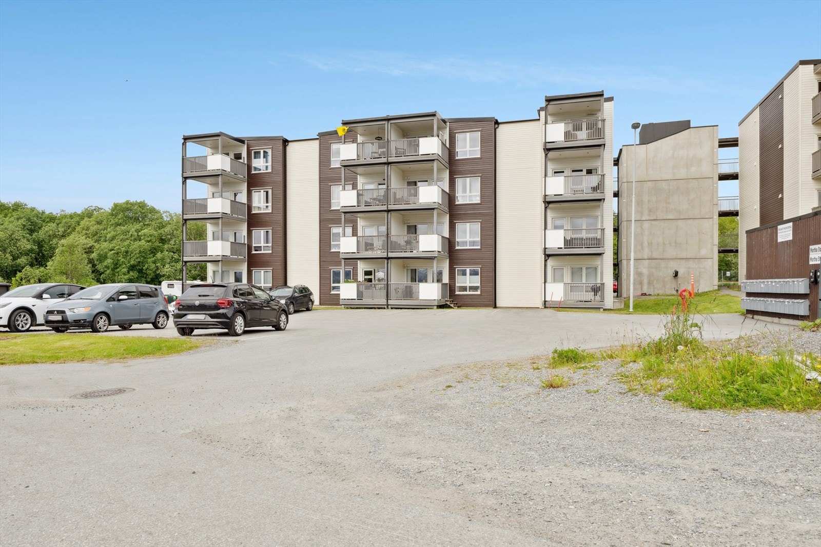 Leiligheten ligger fint til i byggets toppetasje (4.etg). Galleribilde