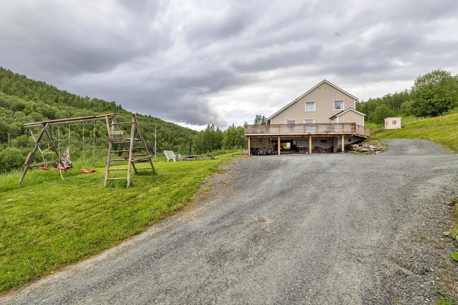 Sørvendt plen Galleribilde