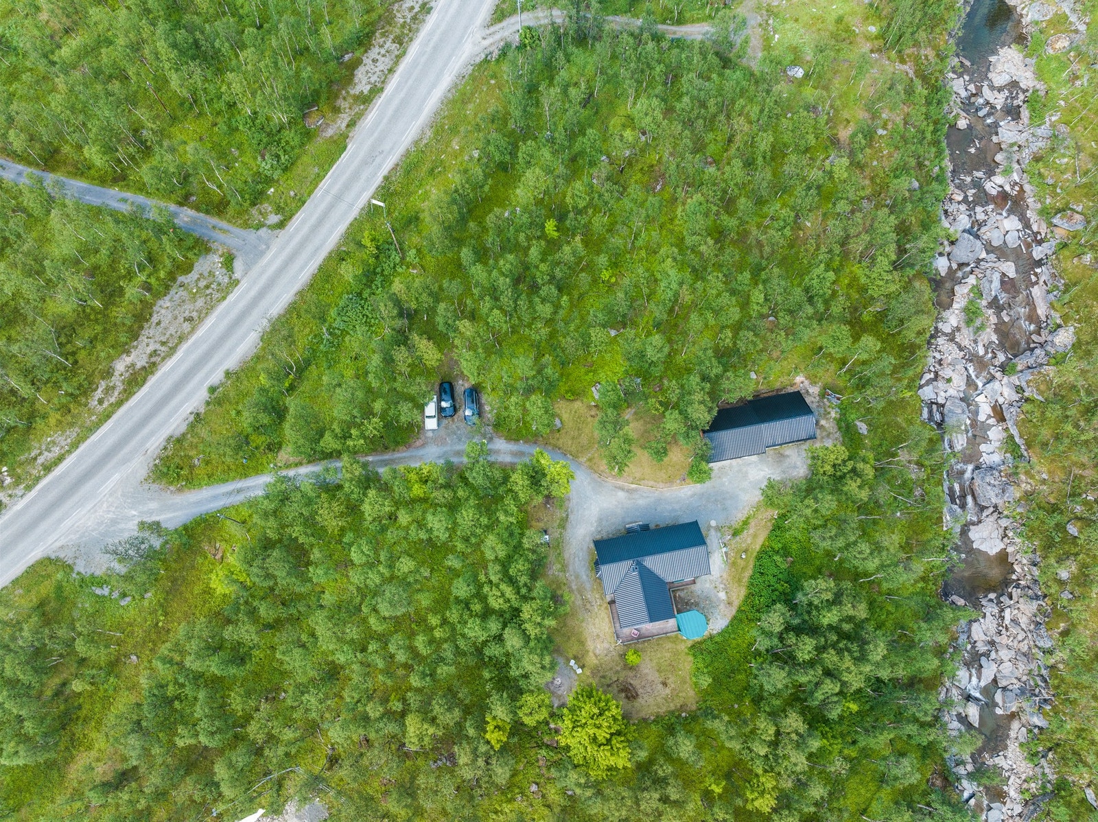 Fugleperspektiv Galleribilde