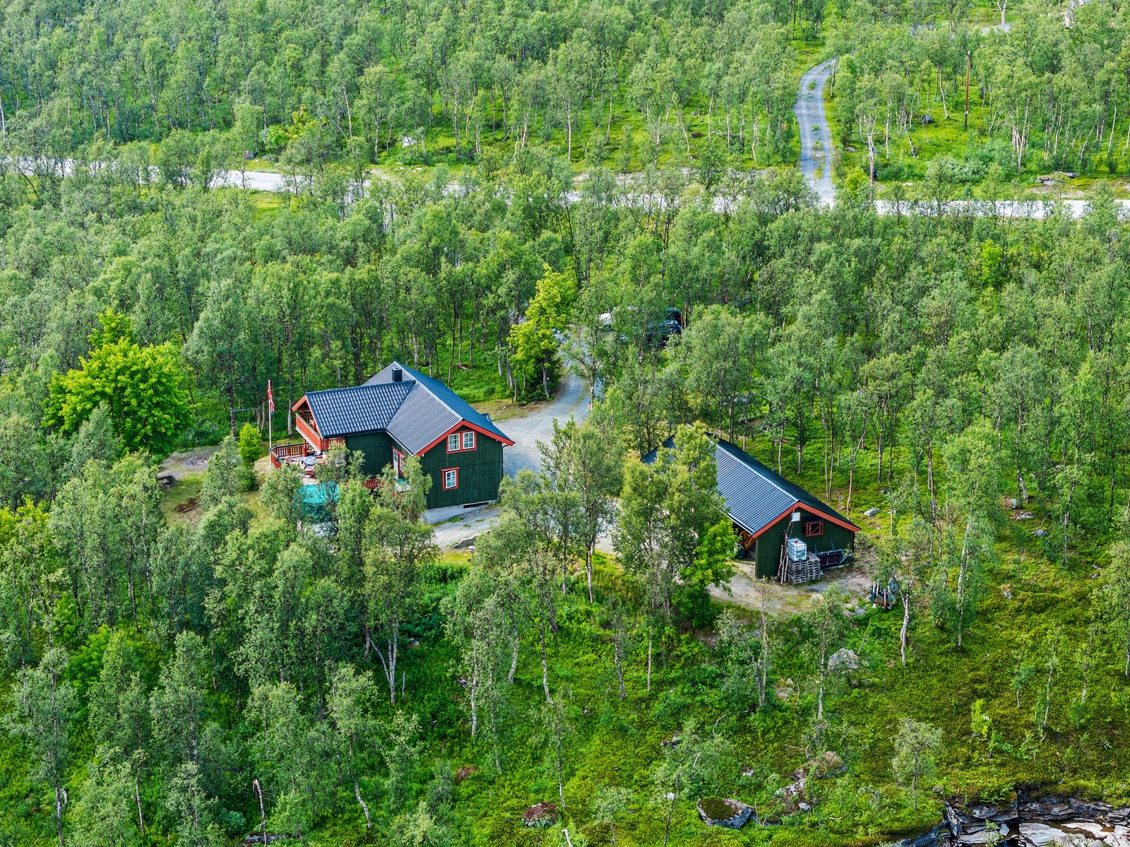 Hyttetun Galleribilde