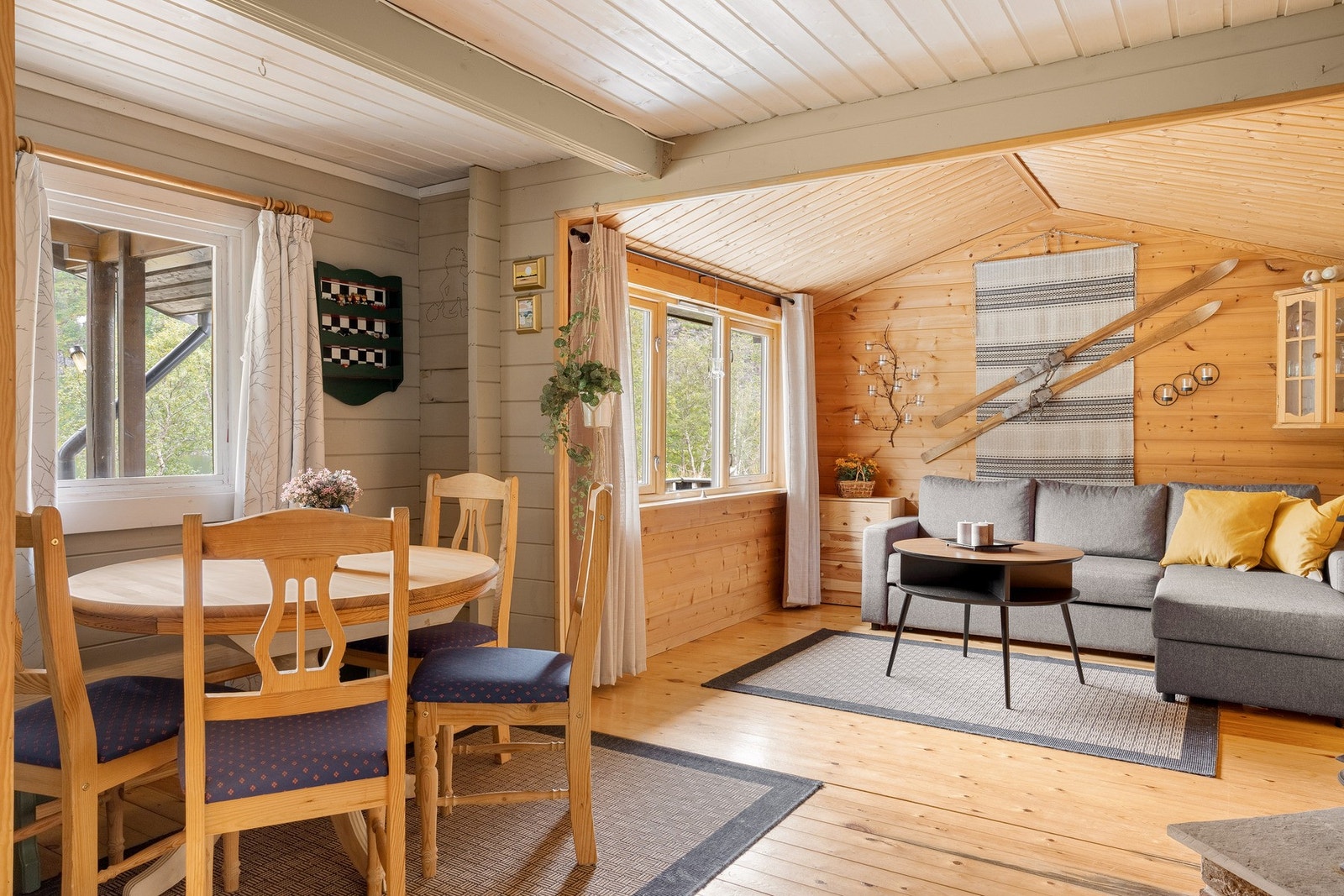 Planløsningen er helt ideell for innredning i flere soner. Galleribilde