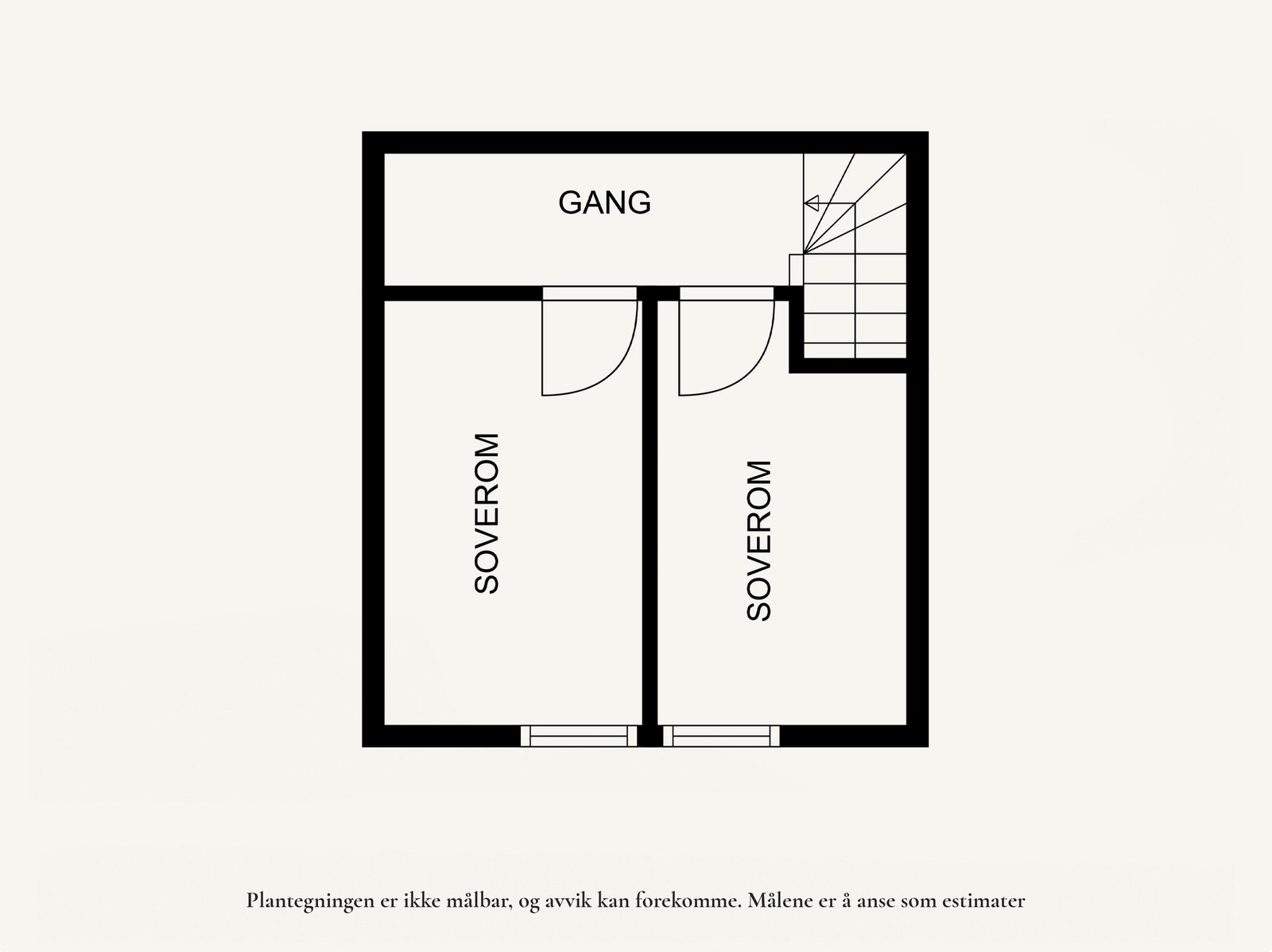 Plantegning loft. Galleribilde