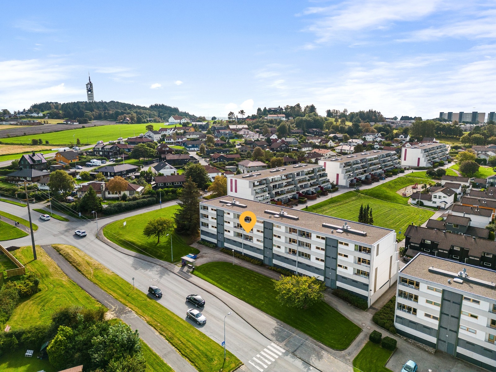 Kort vei til Ullandhaug med universitet og nytt sykehus Galleribilde