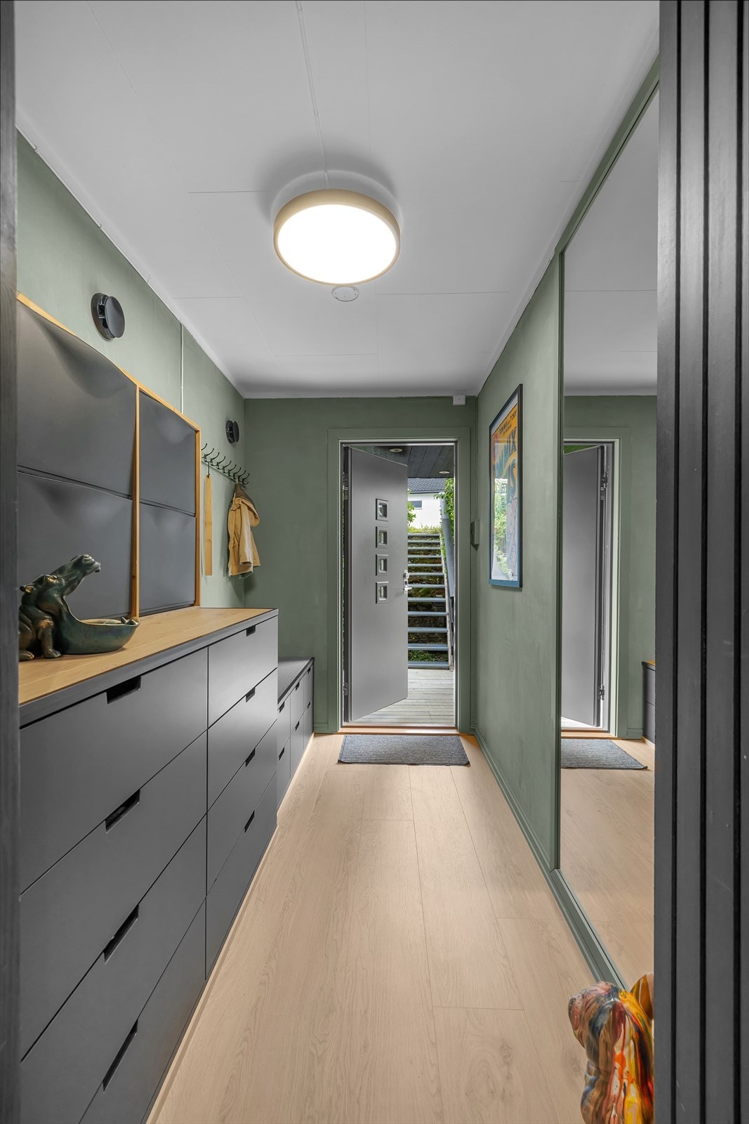 Inngangsparti Galleribilde