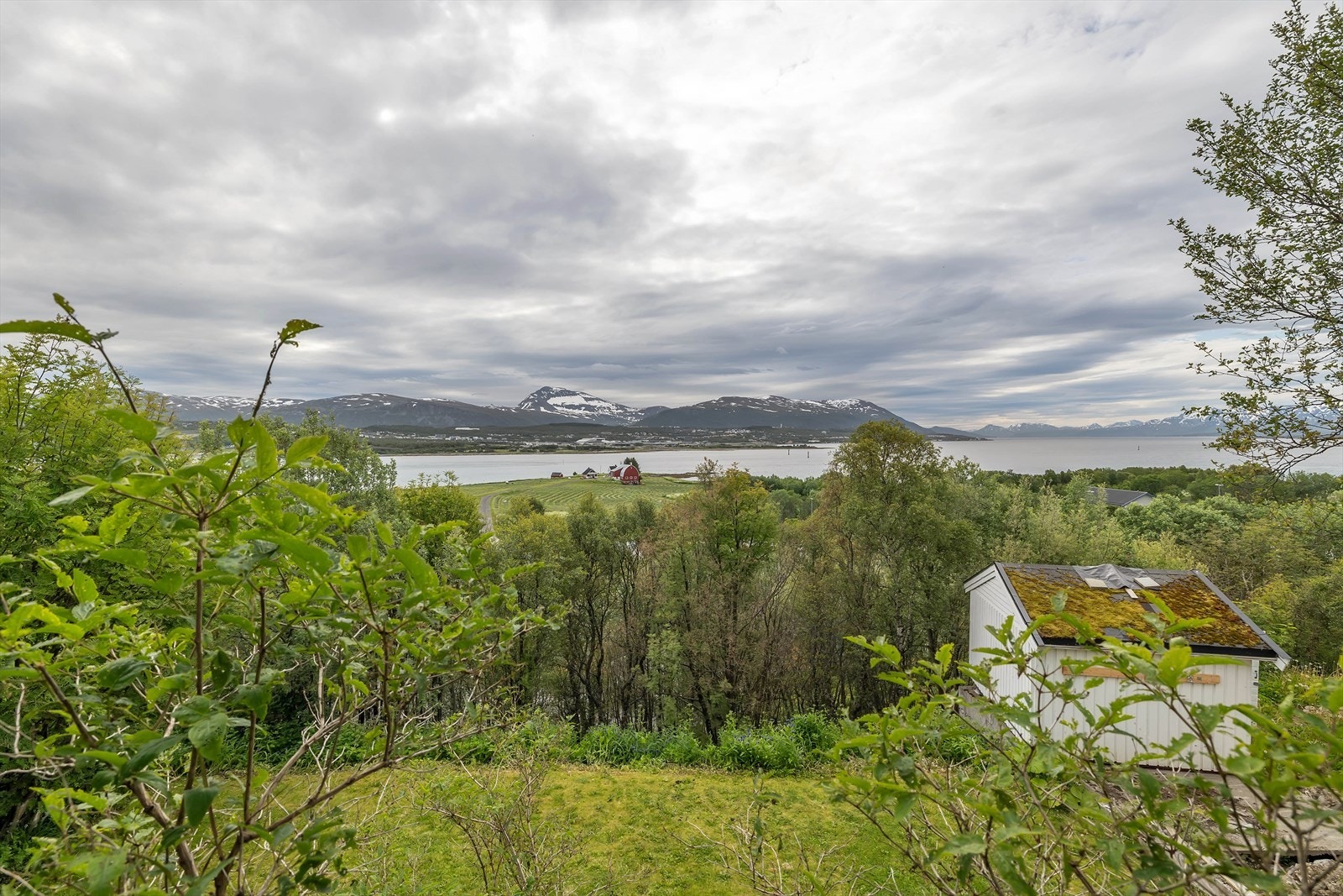 Utsikt fra veranda Galleribilde