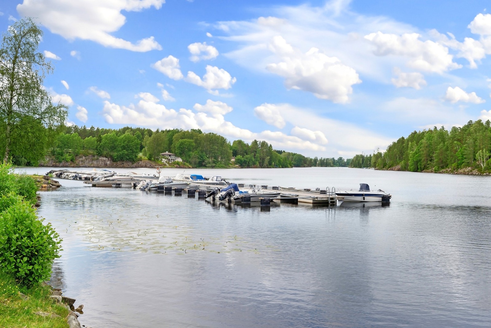 For å få båtplass må du sette deg på en venteliste. Galleribilde