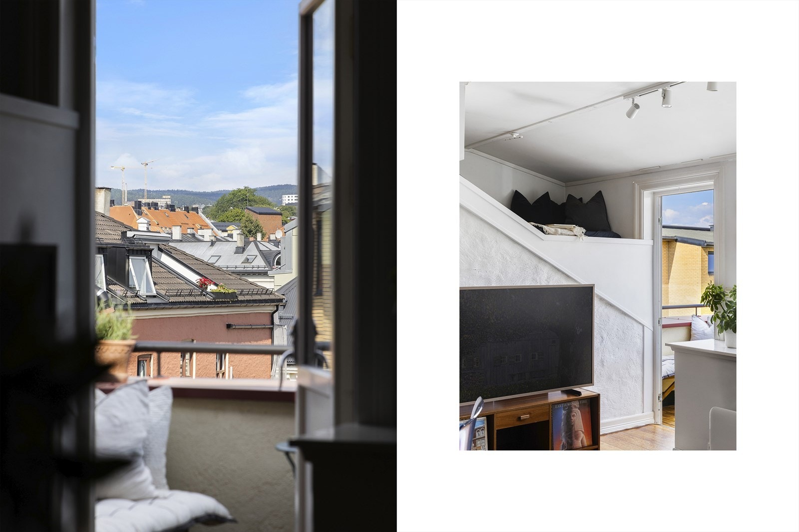 Fra stuen er det utgang til terrassen Galleribilde