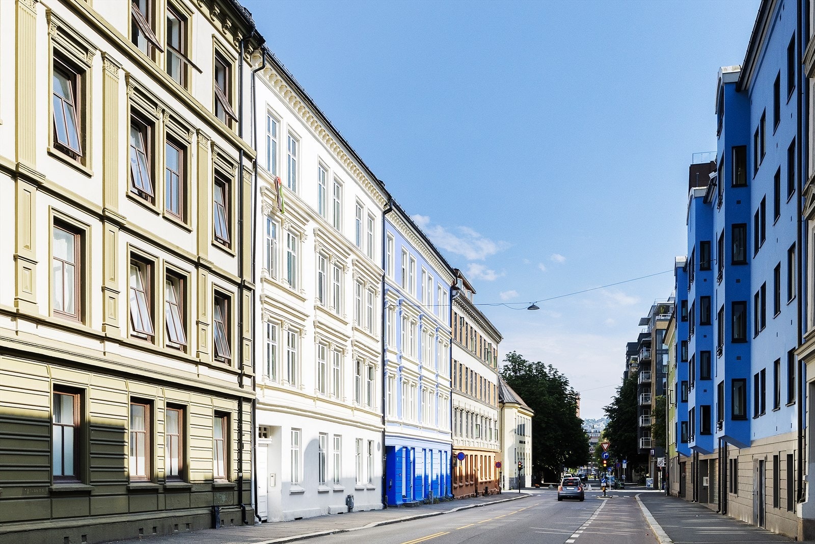 Klassisk bygård fra slutten av 1800-tallet. Her bor man med nærhet til "alt". Galleribilde