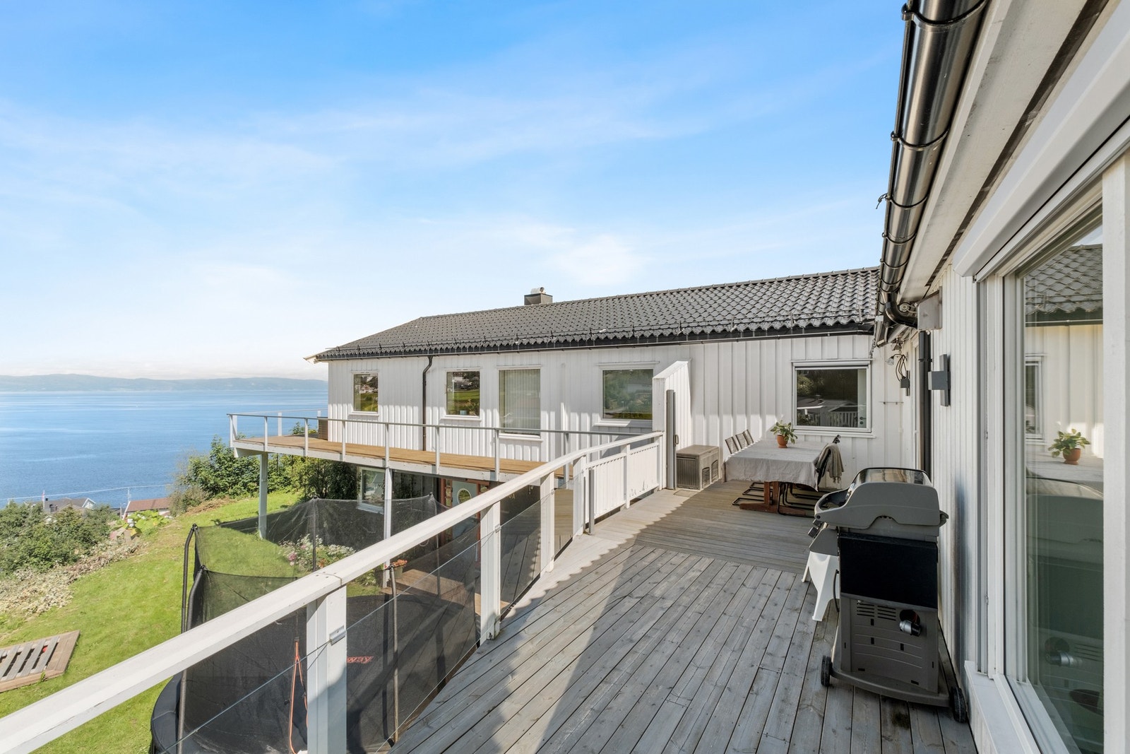 Balkong i 1. etasje på 26 kvm. Galleribilde