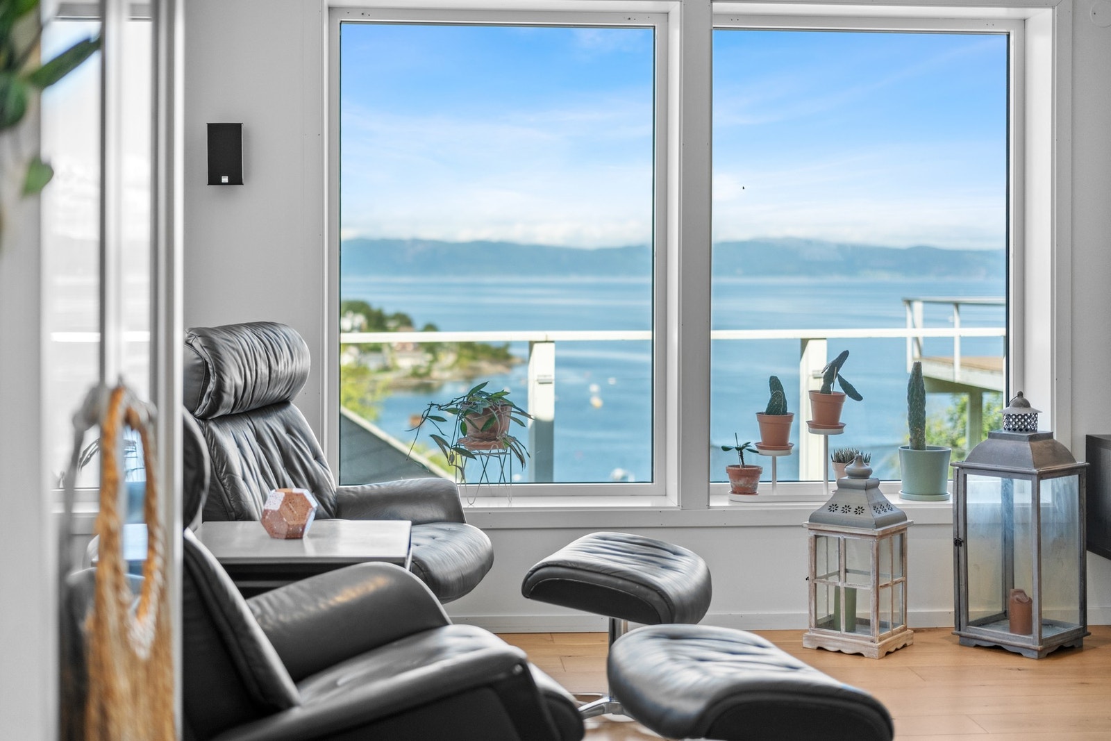 Her kan du nyte en fantastisk utsikt fra stuekroken. Galleribilde