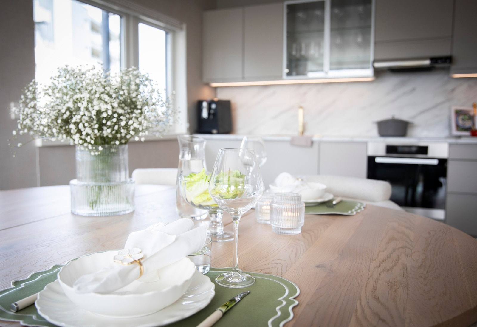 Detaljbilde spisesone. Galleribilde