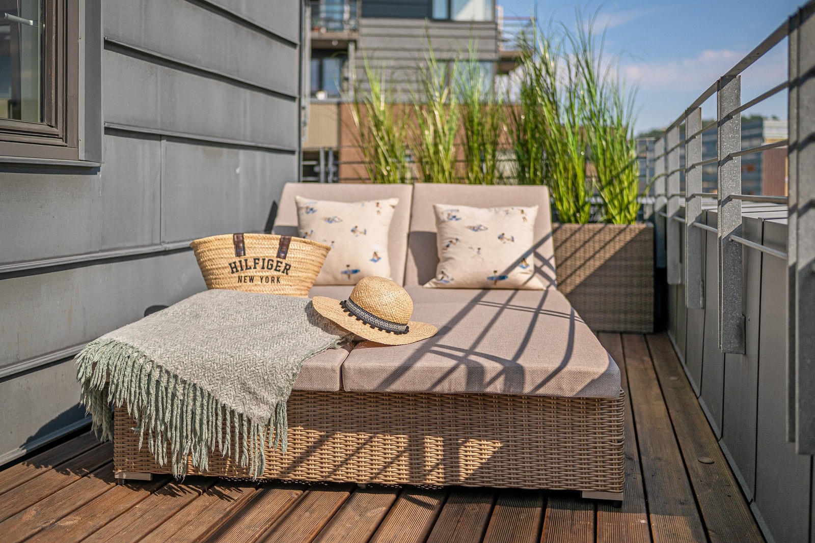 Perfekt sted for å nyte morgenkaffen eller lange sommerkvelder i solen. Galleribilde