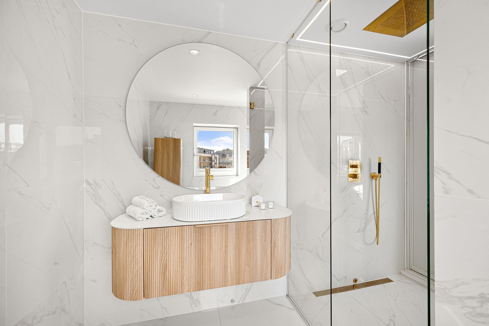 Eieren ønsket å skape en hotellfølelse hver morgen, noe som er gjennomført med glans. Galleribilde