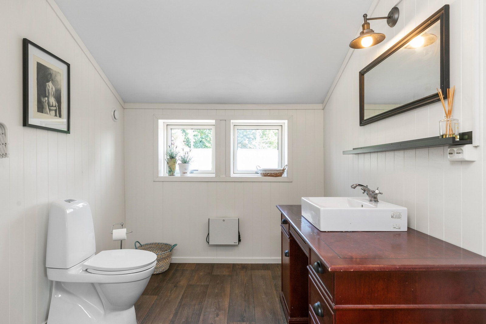 I dette rommet er det lagt opp røropplegg til bad. Galleribilde