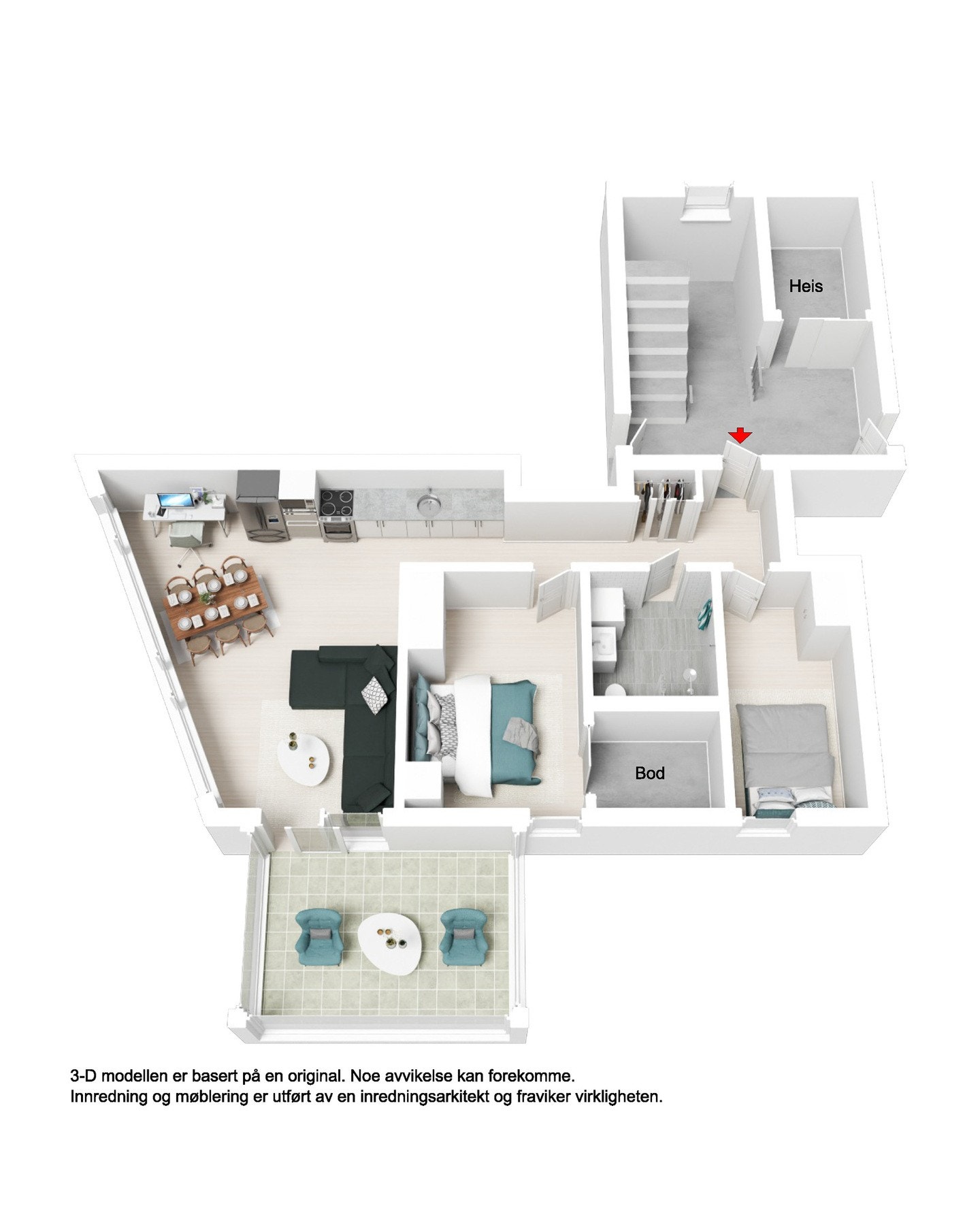 Plantegning Galleribilde