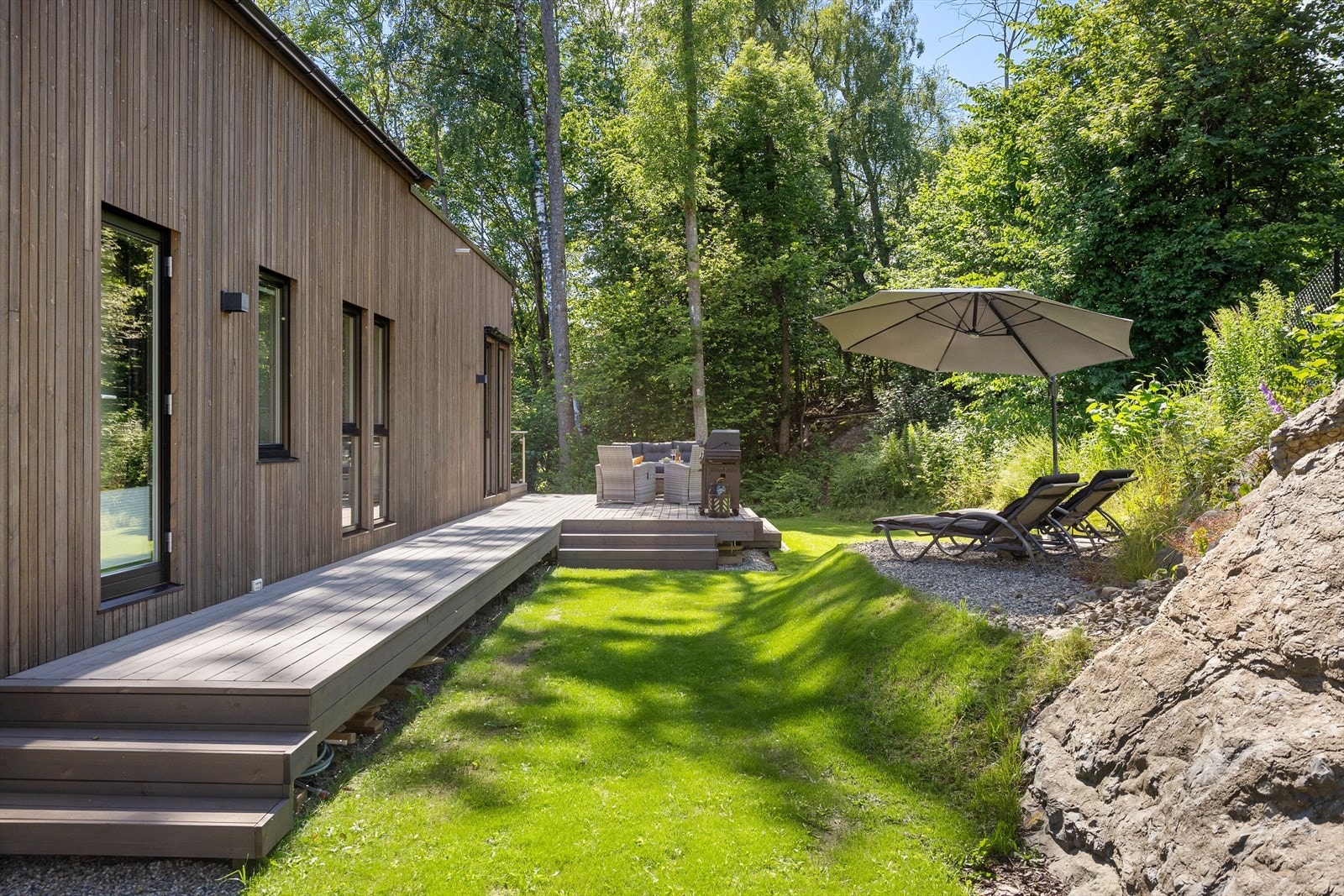 Perfekt ramme for sosiale sammenkomster, avslapning og familieaktiviteter. Galleribilde