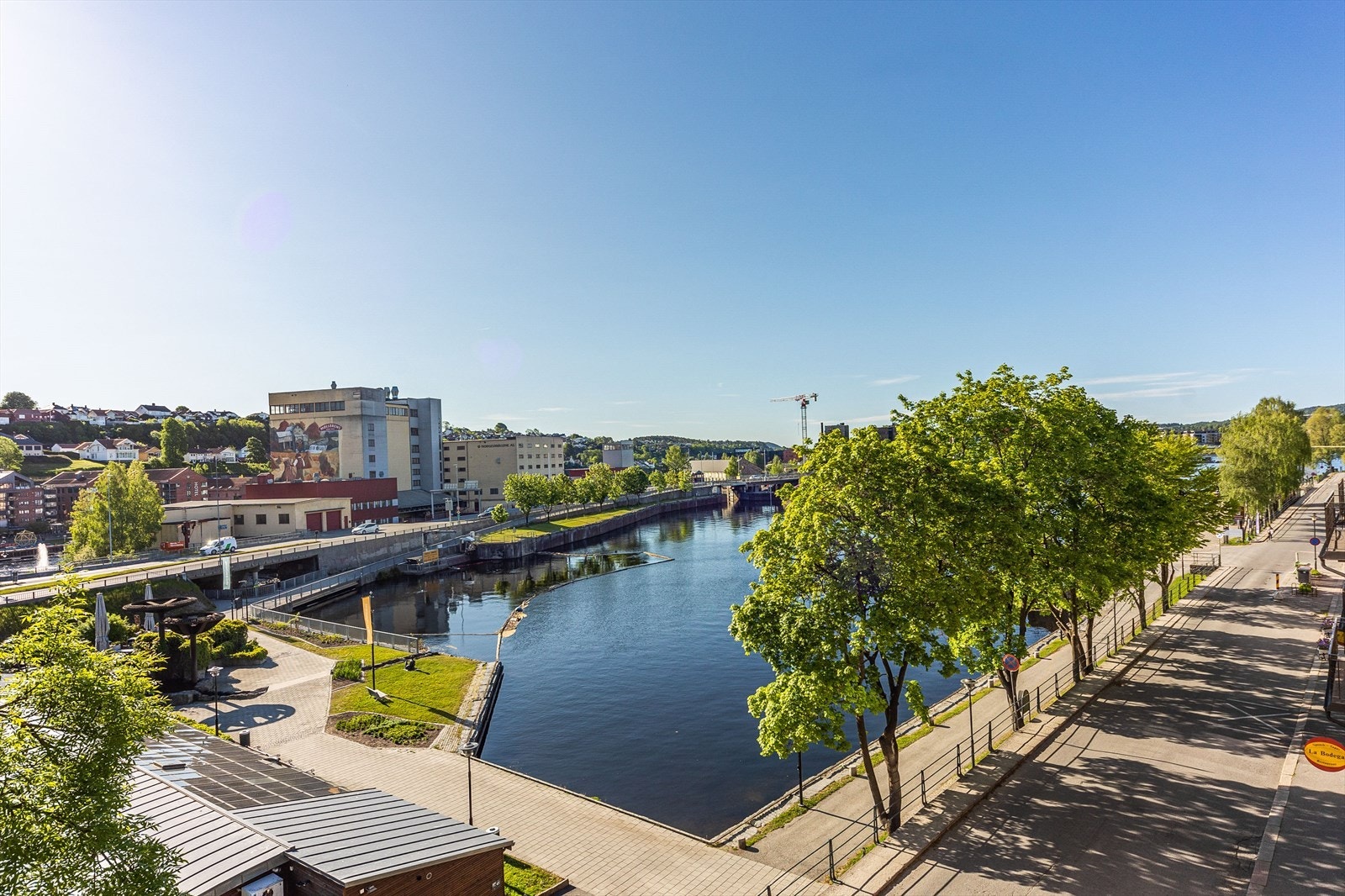 Nydelige utsiktsforhold. Galleribilde