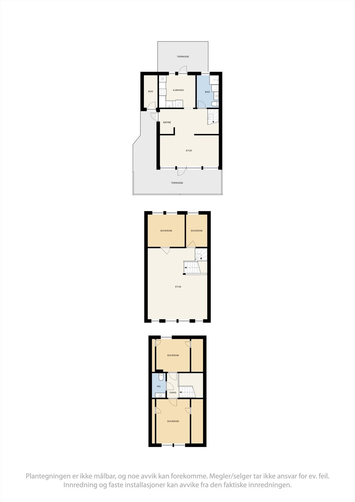 Plantegning for Lille Kirkholmen 19 Galleribilde