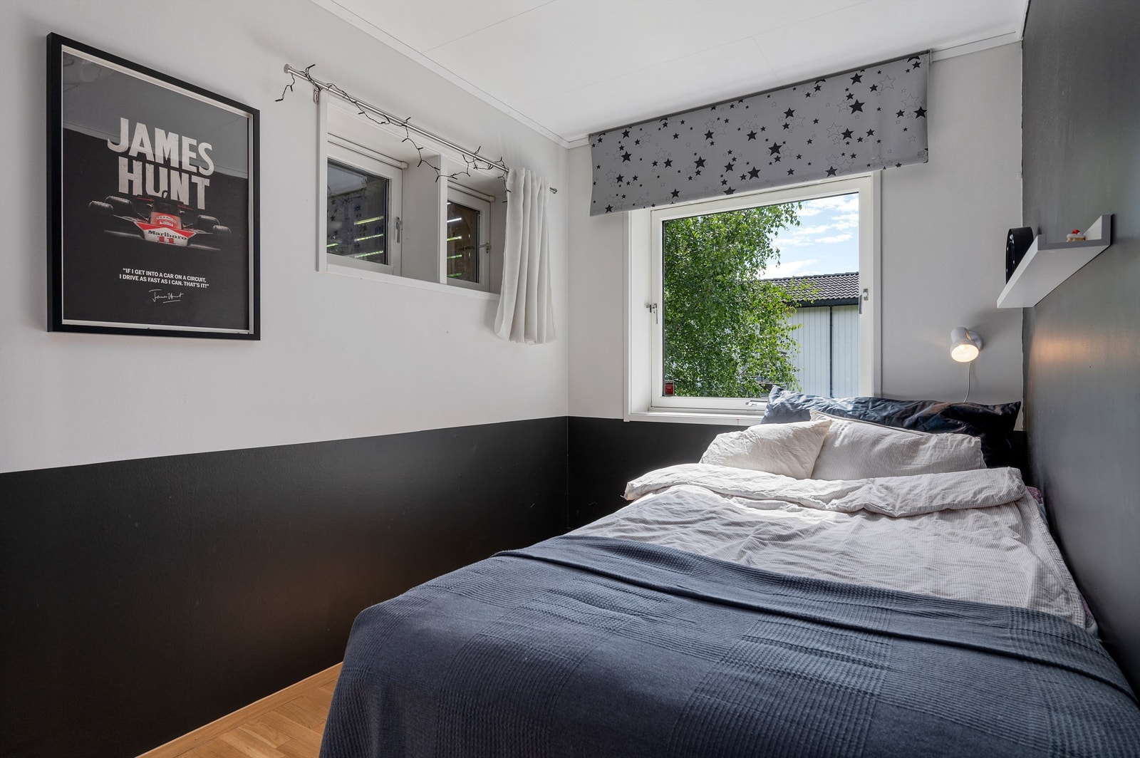 Soverom 3 er på 7 kvm og kan fint benyttes som kontor eller barnerom hvis ønskelig. Galleribilde