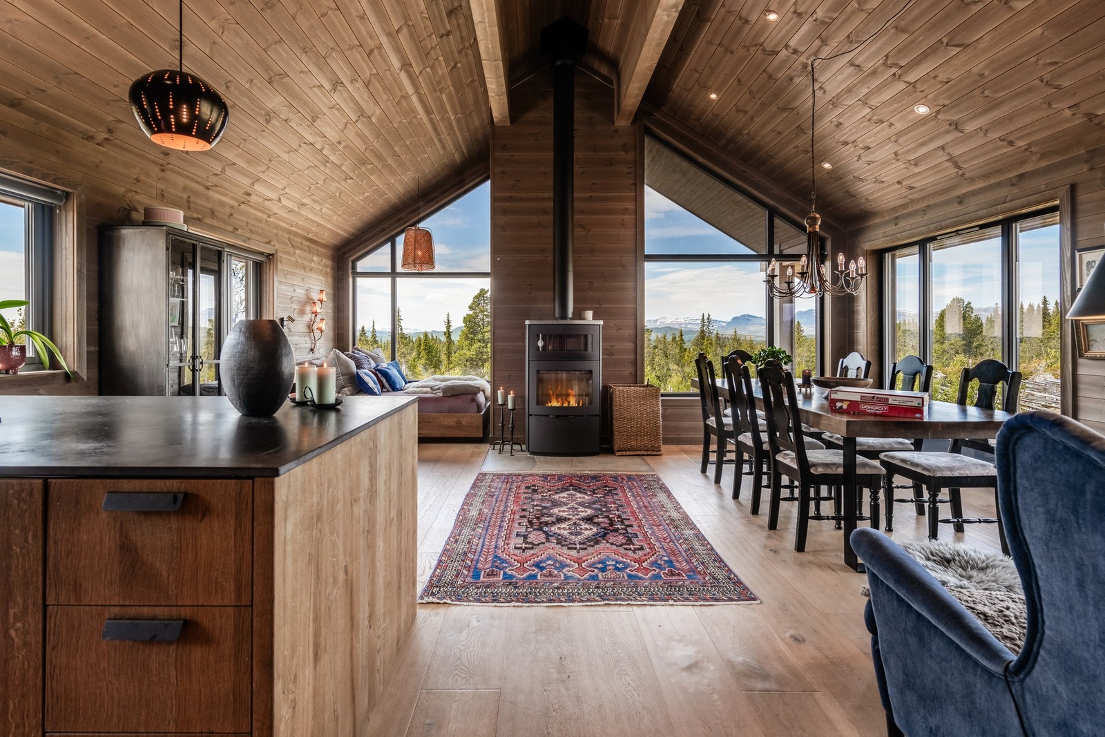 Stor og åpen løsning med fantastisk utsikt Galleribilde