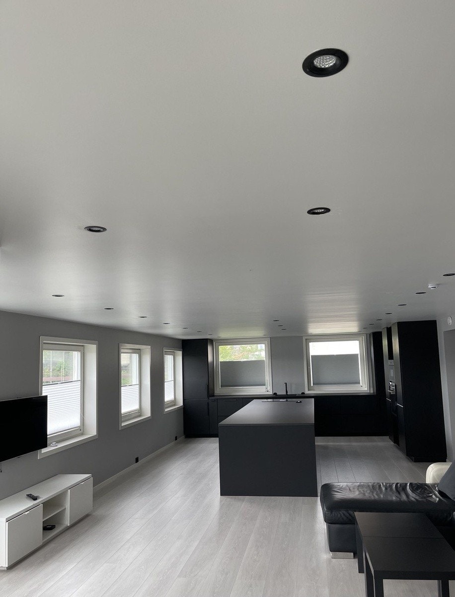 Kun stua over 57 kvadratmeter. Galleribilde