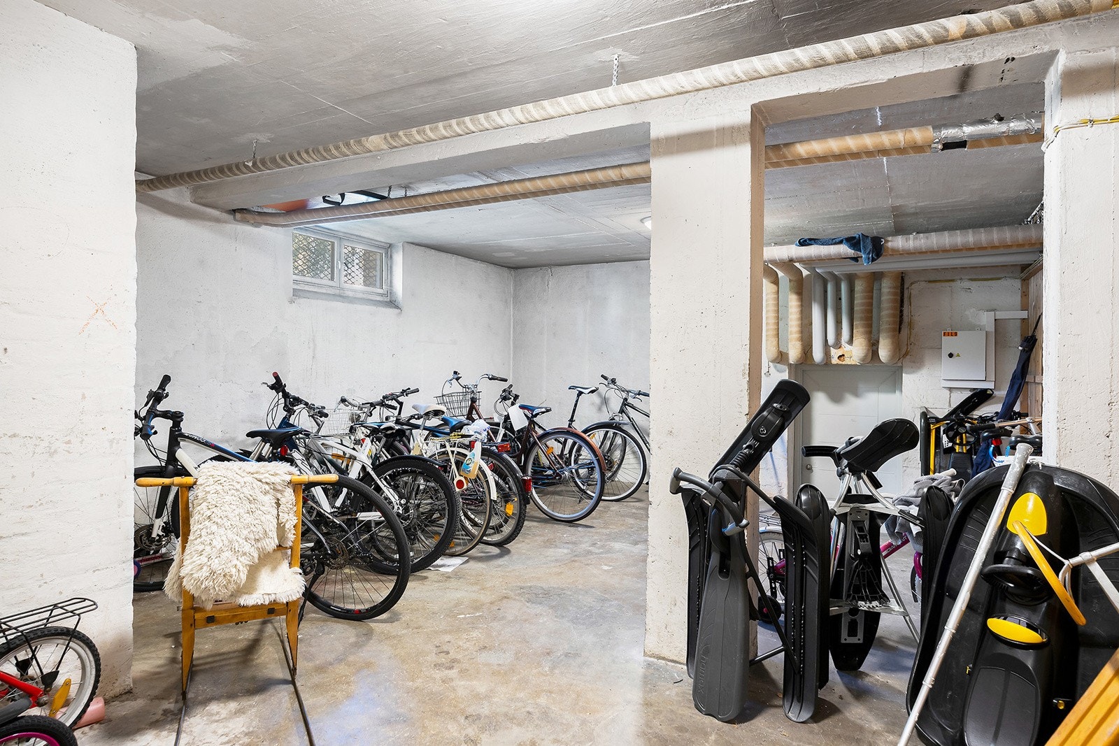 Felles sykkelrom Galleribilde