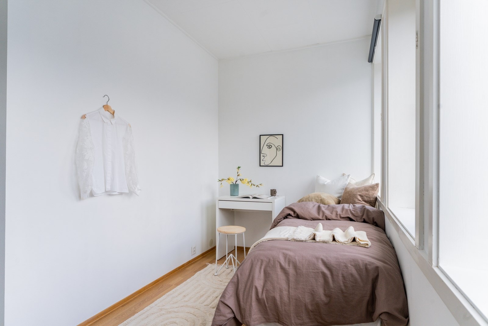 Leiligheten er nymalt i 2025. Galleribilde