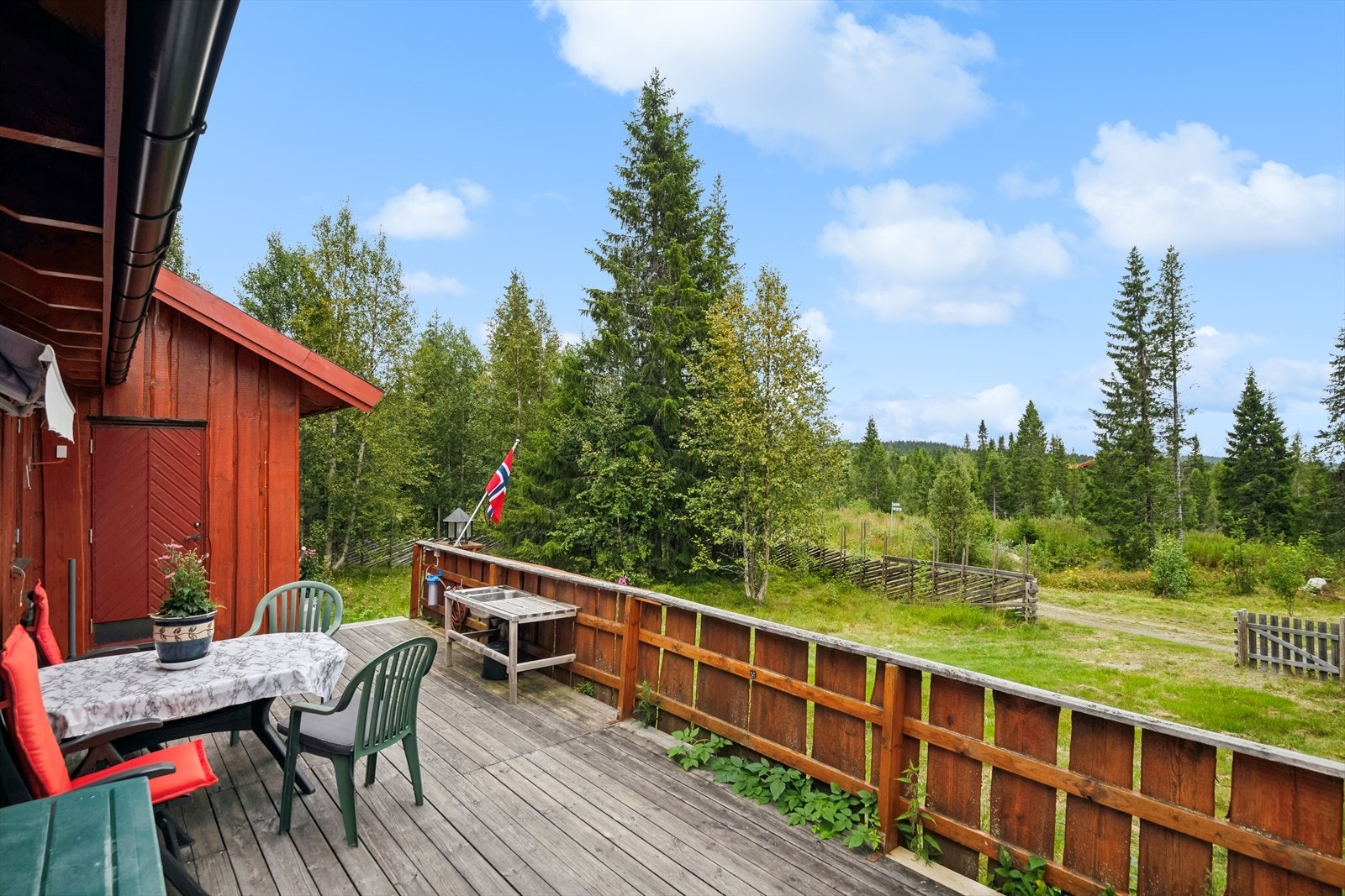 Fint, naturskjønt utsyn. Galleribilde