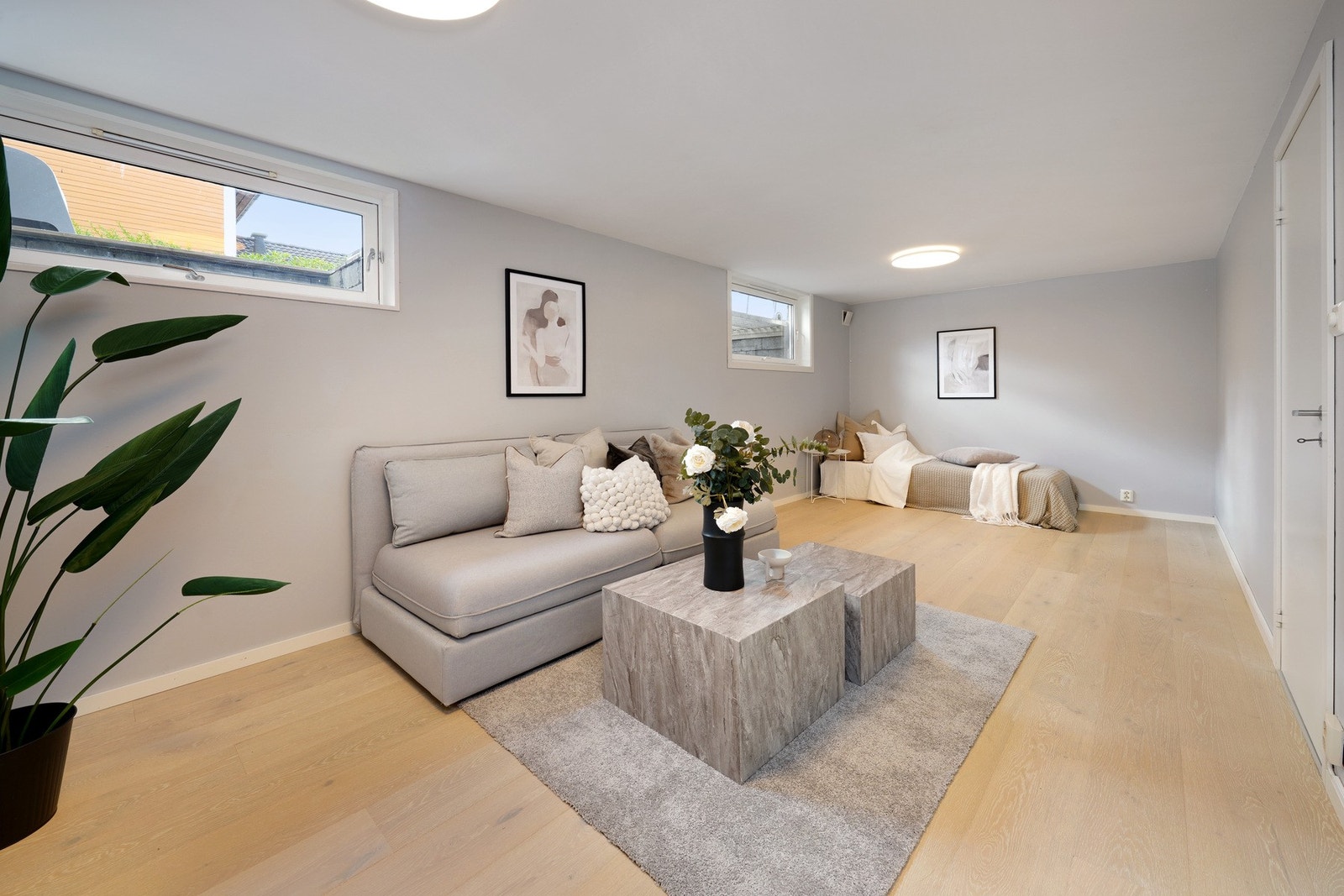 Meget lyst og pent med varmekabel i gulv Galleribilde
