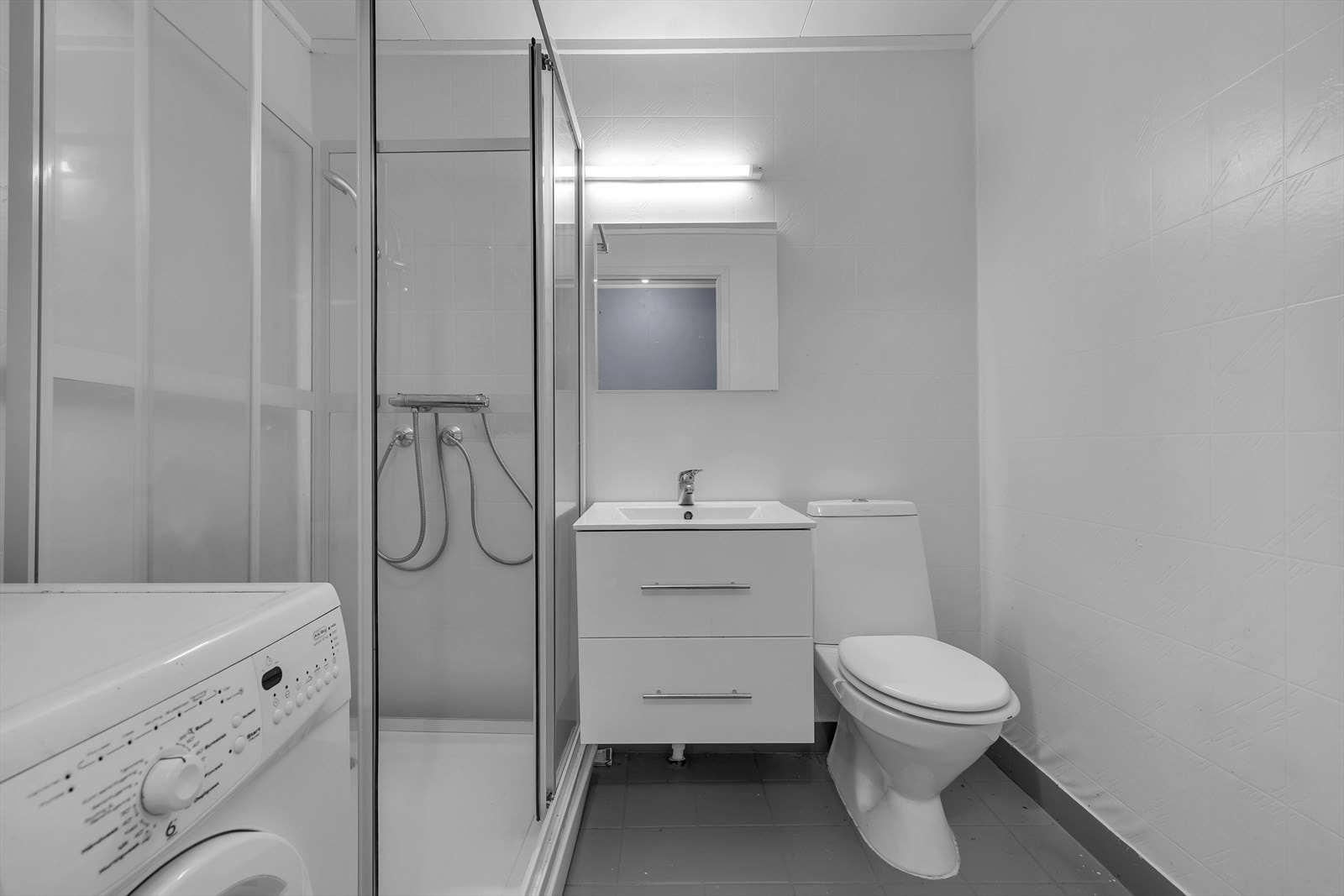 Baderom i utleiedel. Galleribilde