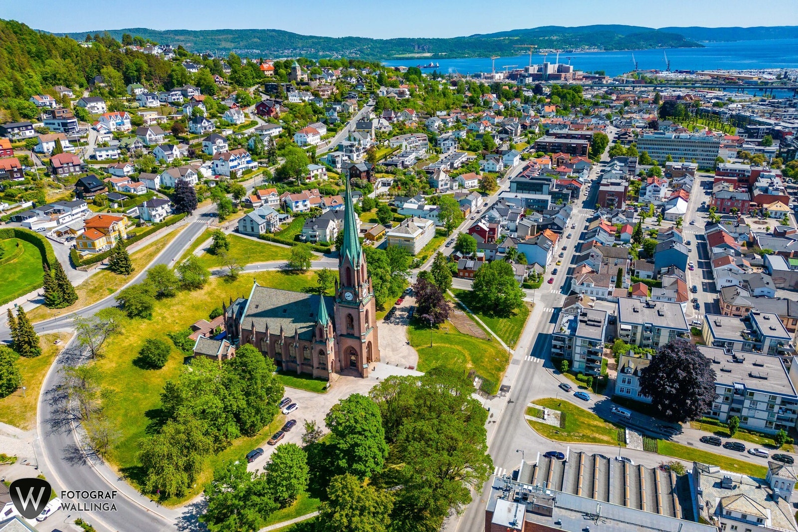 Bragernes Kirke. Galleribilde