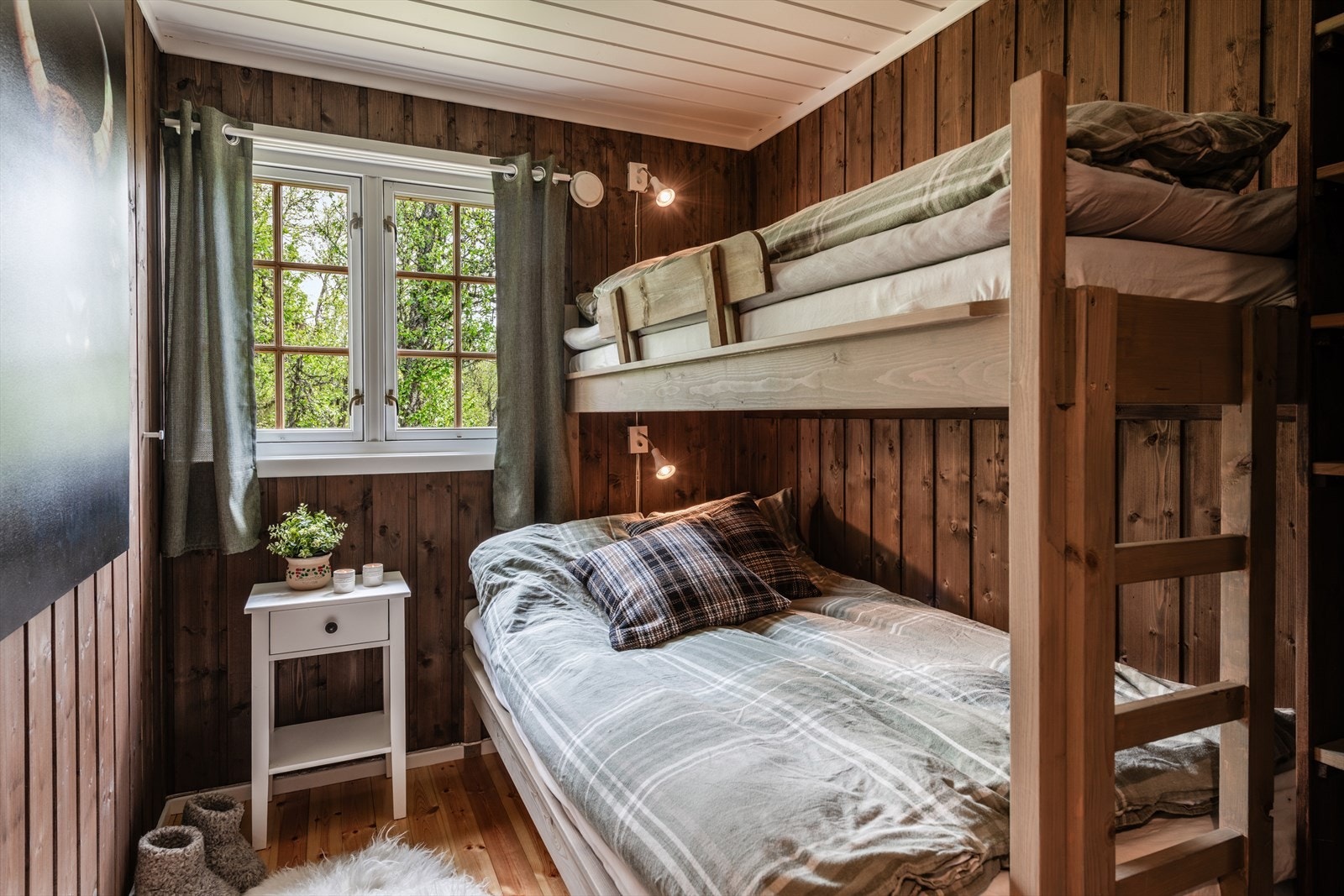 Soverom 2 med familiekøye. Galleribilde