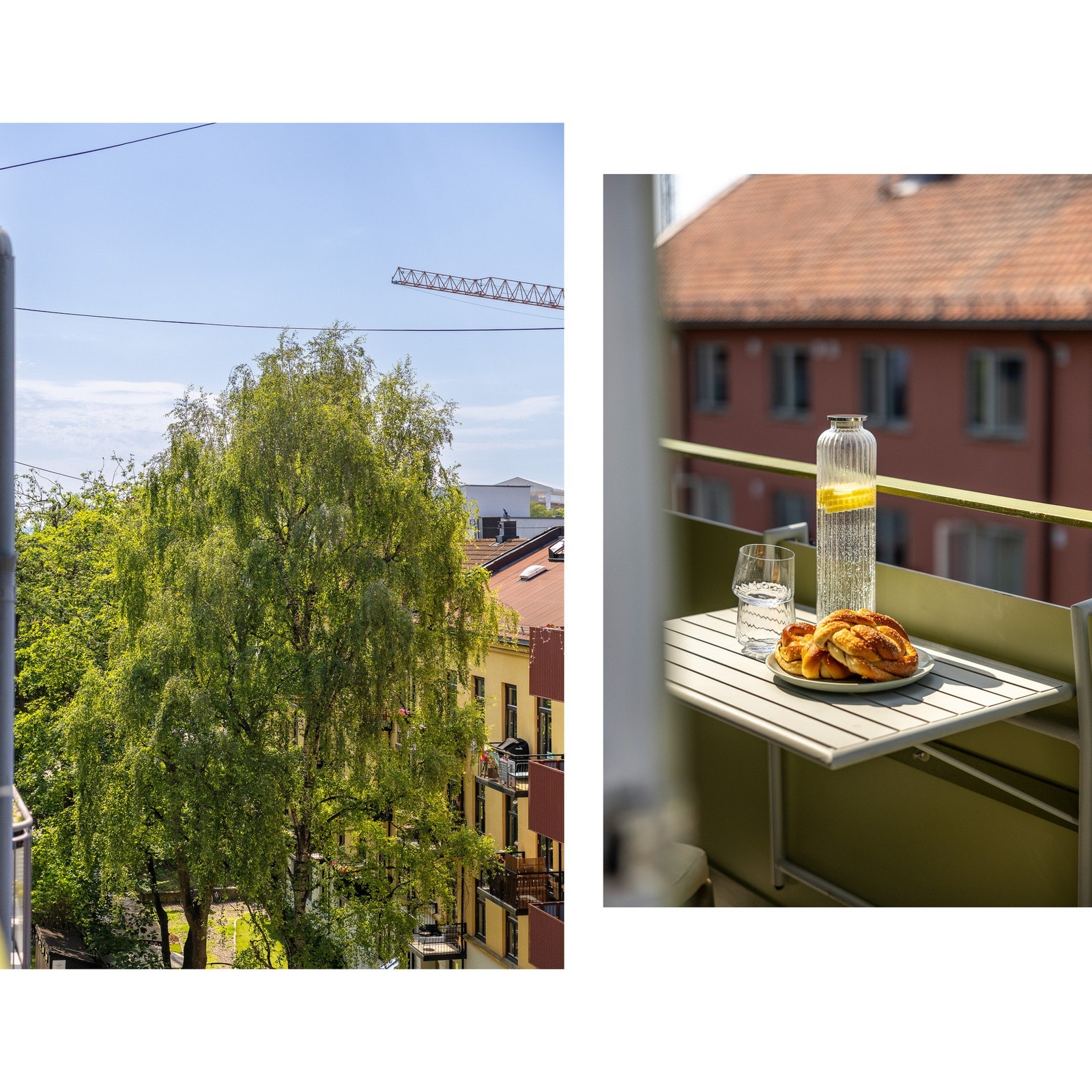 Et nydelig sted å nyte ettermiddagskaffen eller en middag i kveldssolen. Galleribilde