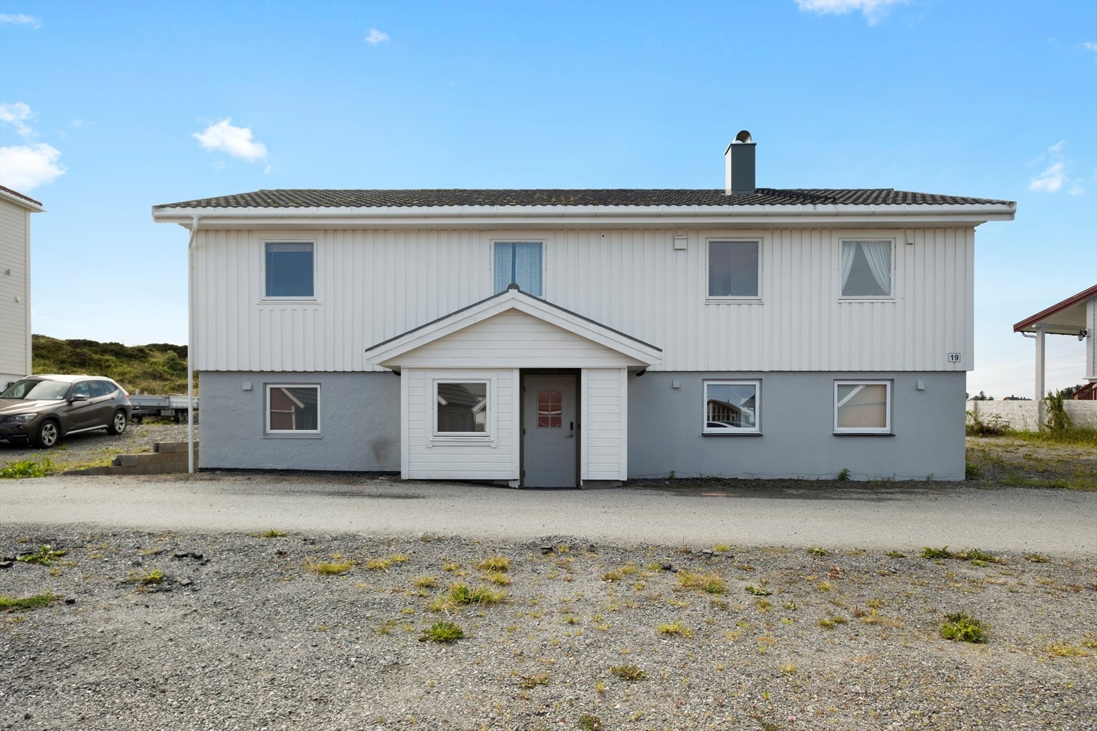 Parkering på egen tomt Galleribilde