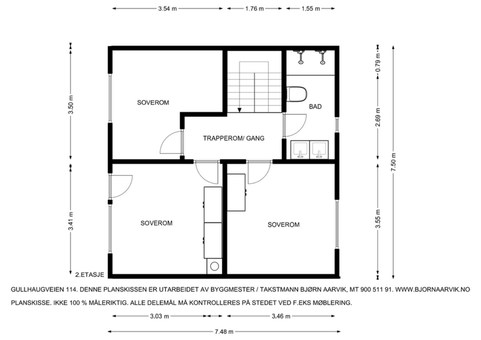 2. etasje Galleribilde
