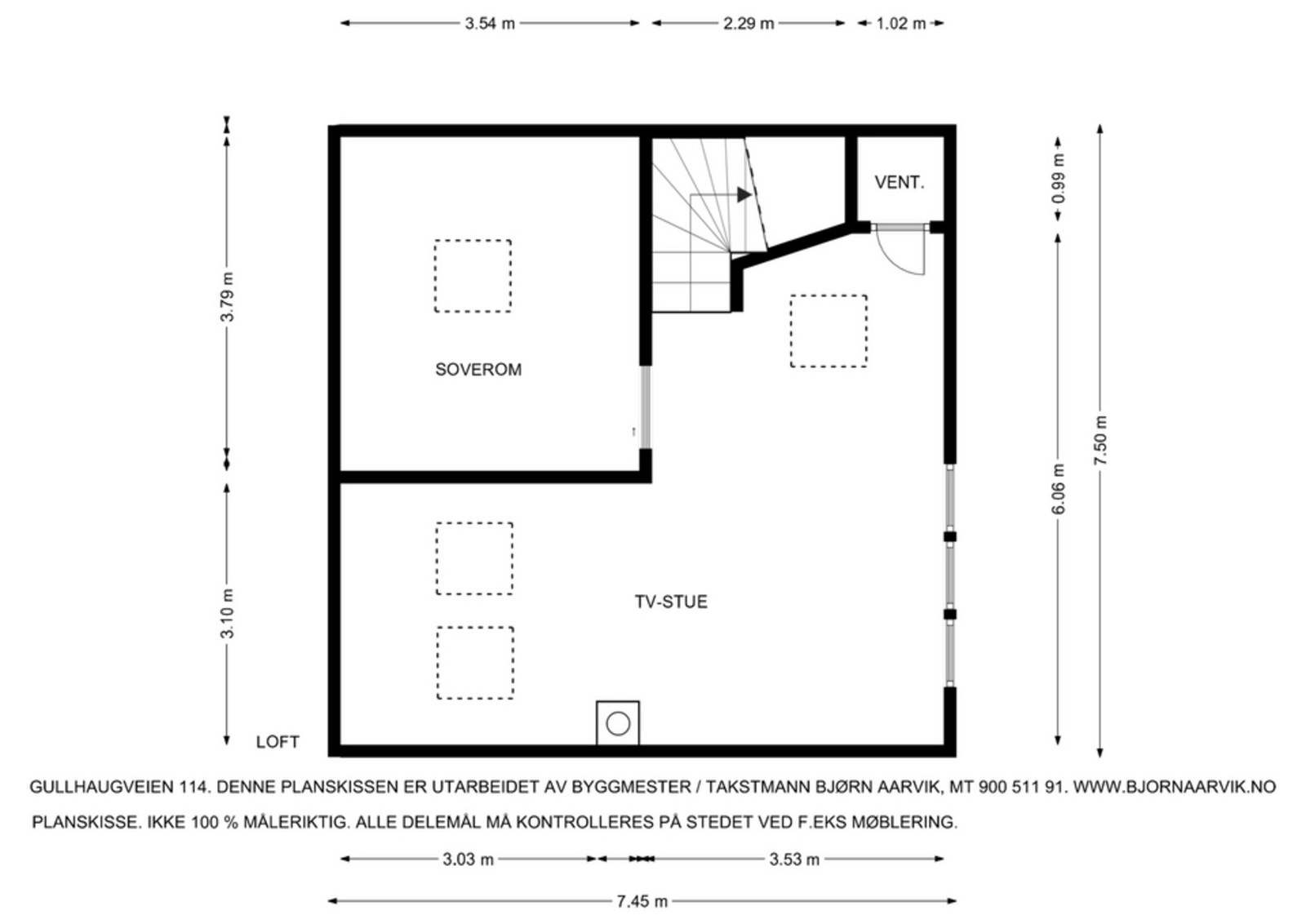 Loftsetasje Galleribilde