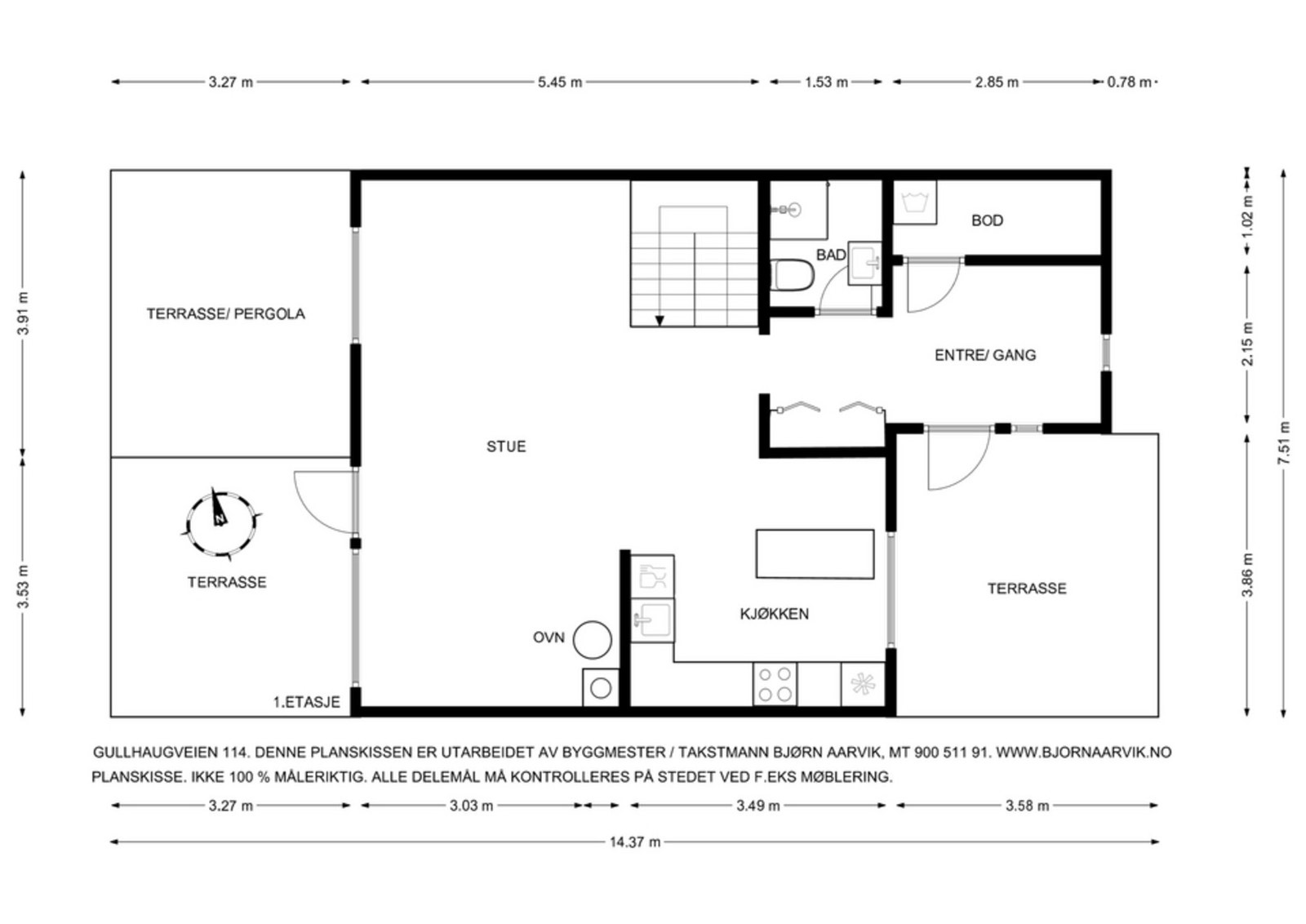 1. etasje Galleribilde