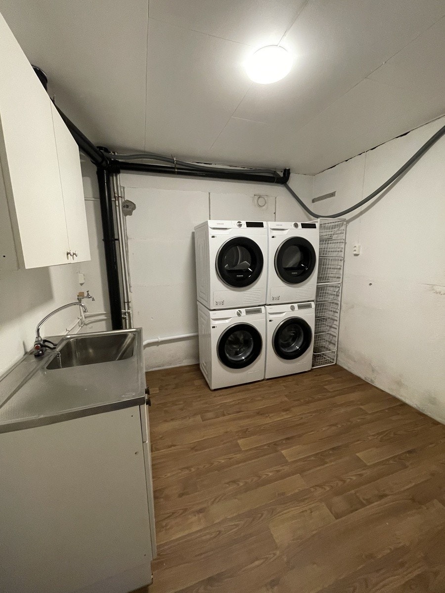 Vaskerom 2x vask 2x tørk Galleribilde