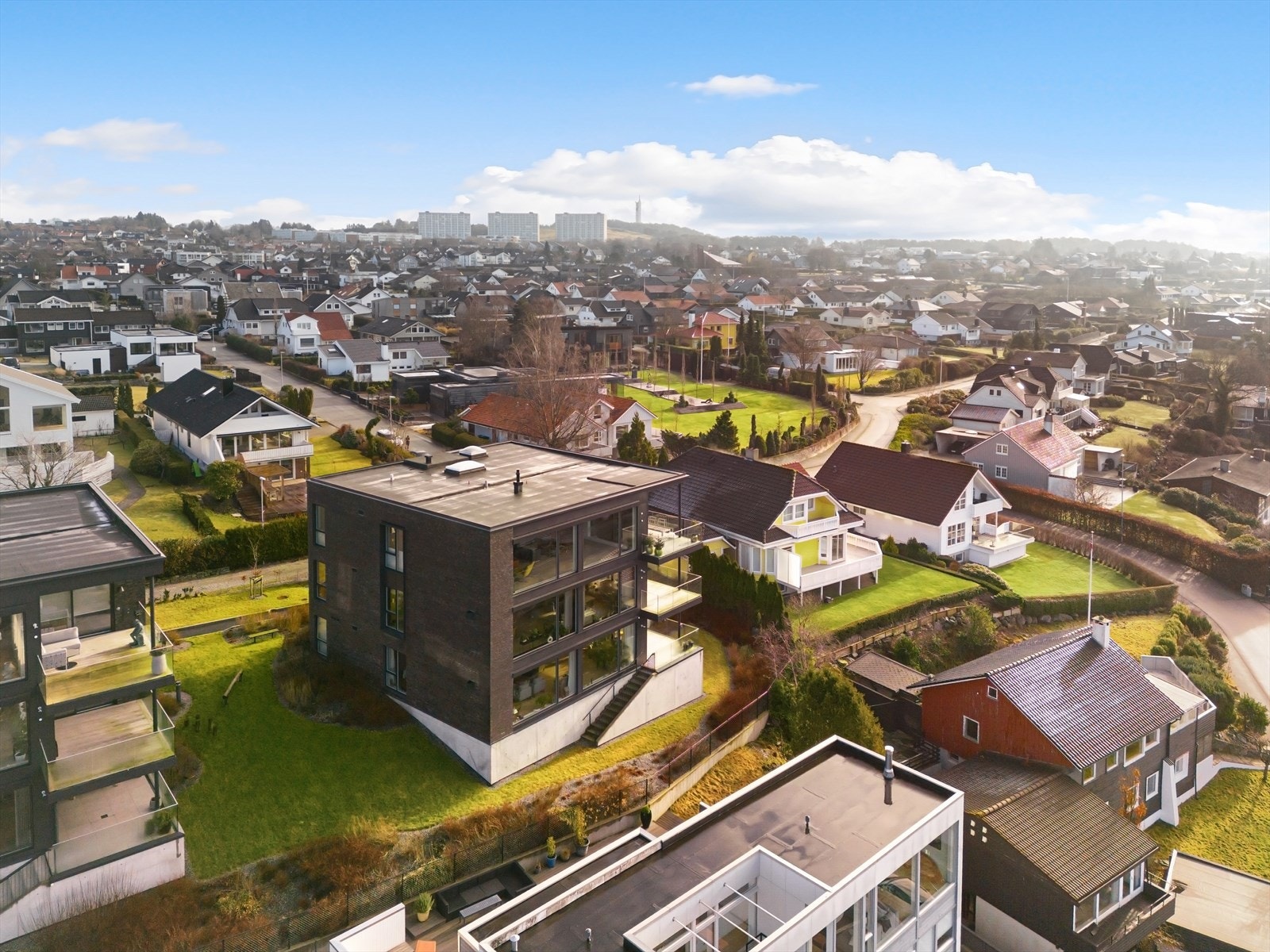 Dronefoto Galleribilde