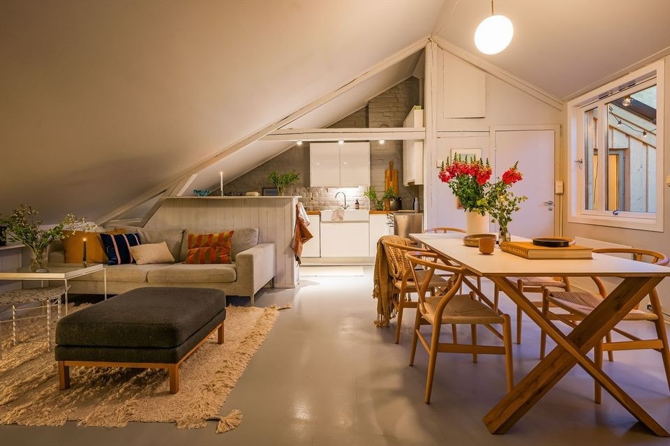 Stue/kjøkken Galleribilde