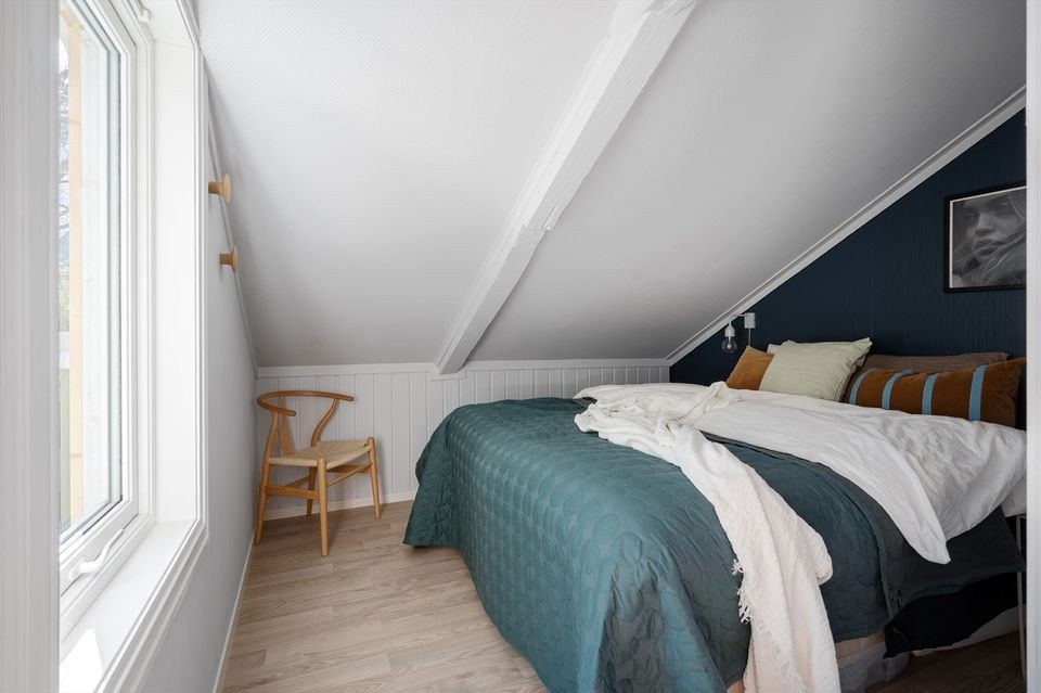 God plass til dobbeltseng Galleribilde