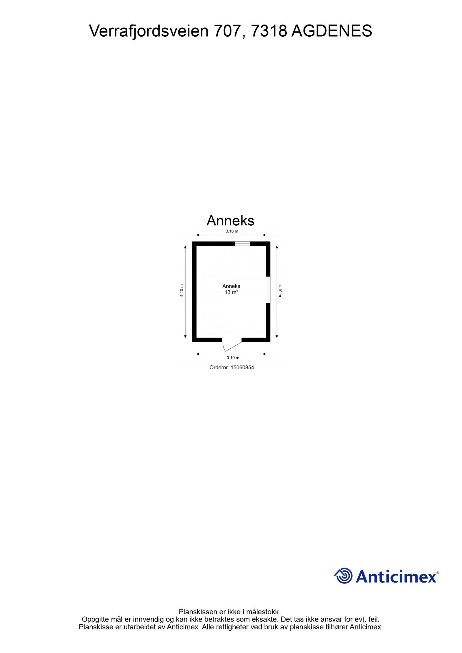 Plantegning - Anneks nr. 2 Galleribilde