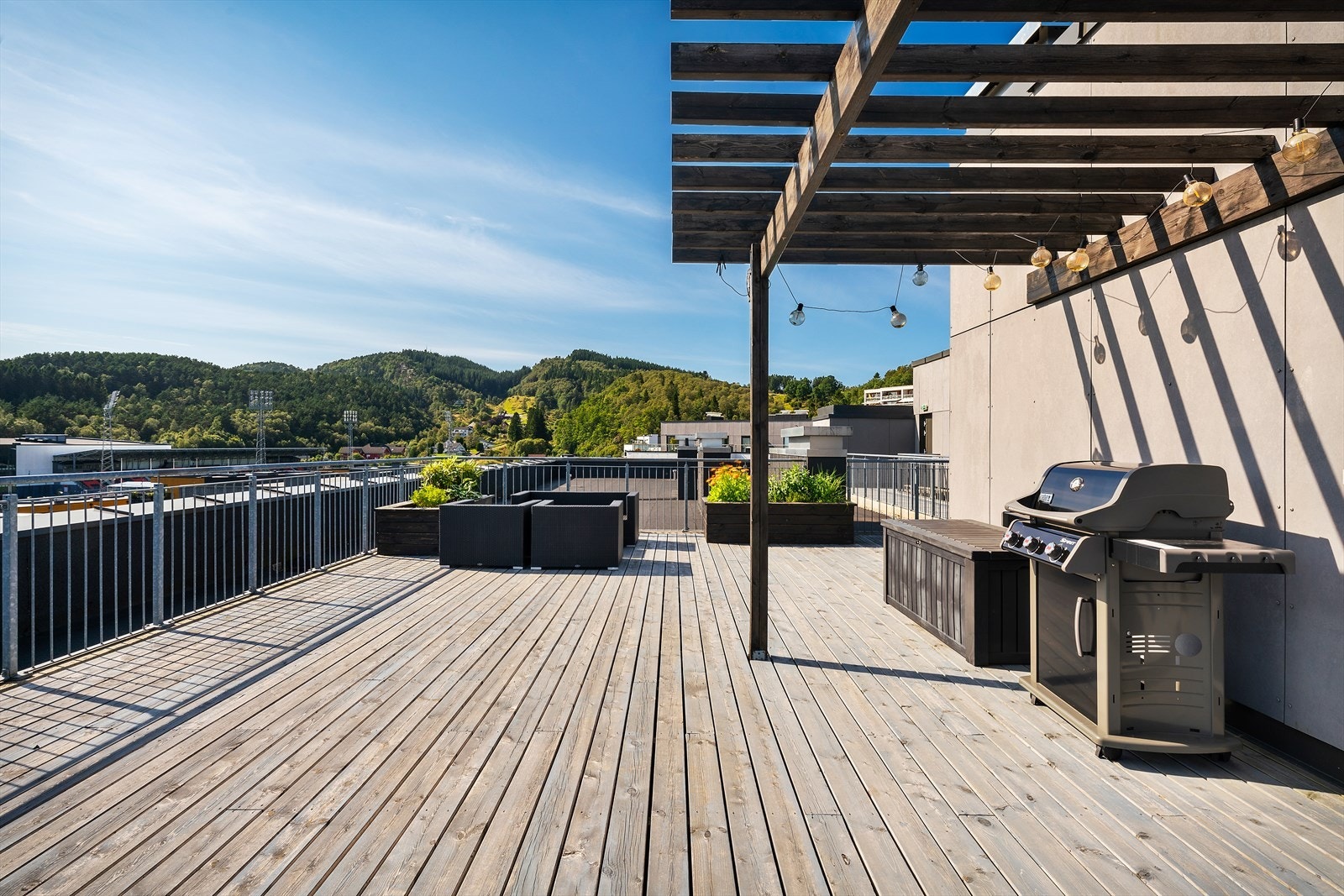 - Stor og flott felles takterrasse - Galleribilde