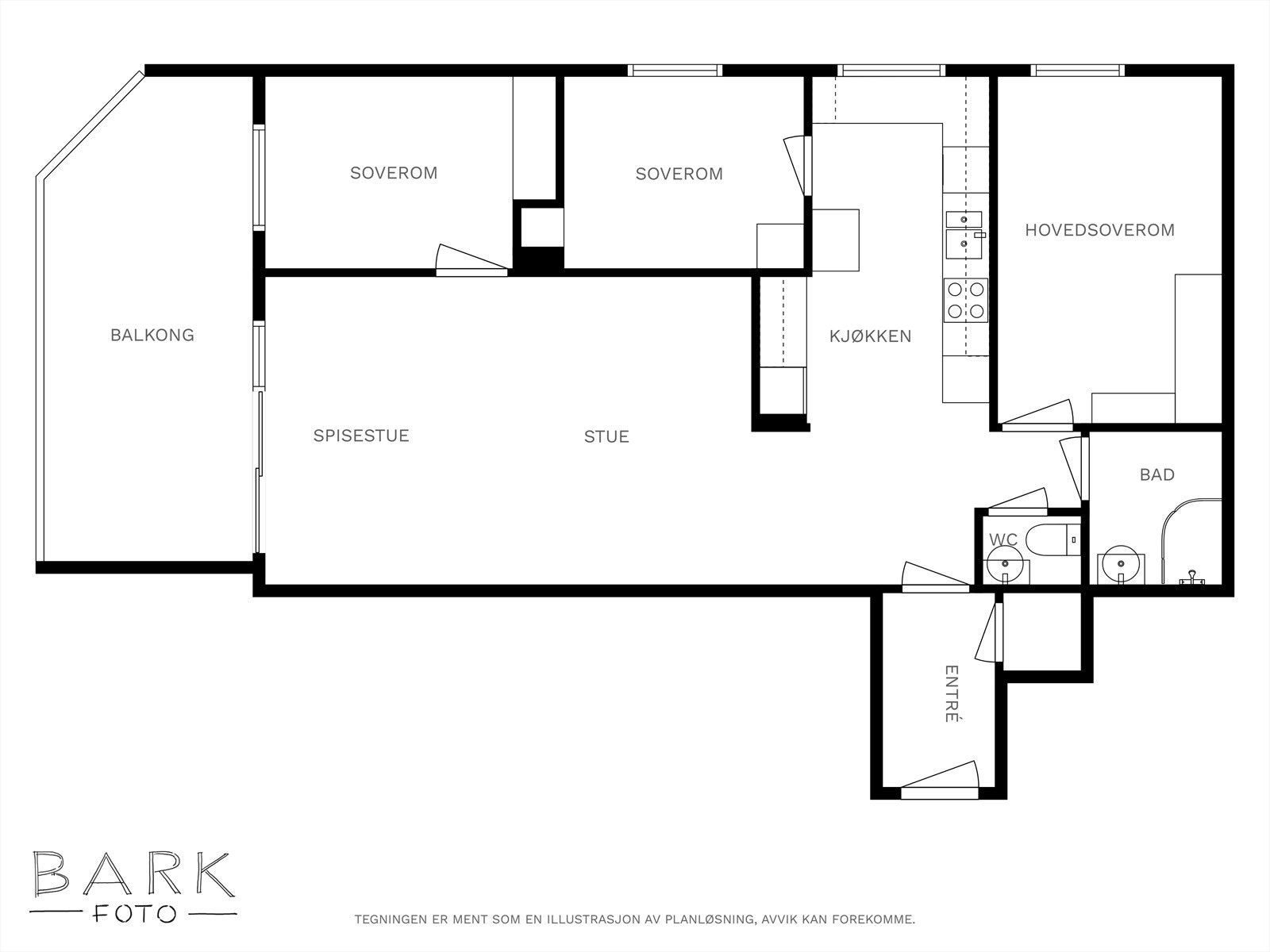 Husk å melde deg på visning. Galleribilde