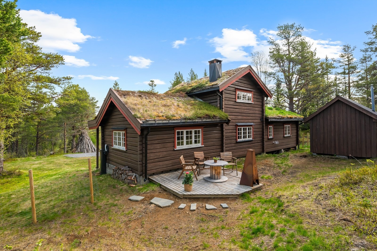 Velkommen til Mellomriksen 166 i Budalen - En flott hytte med hele 1 788 kvm tomt! Galleribilde